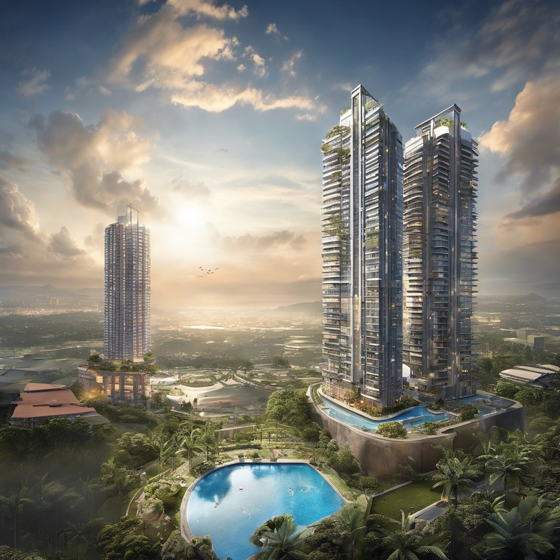 a close up of a gold and black computer chip