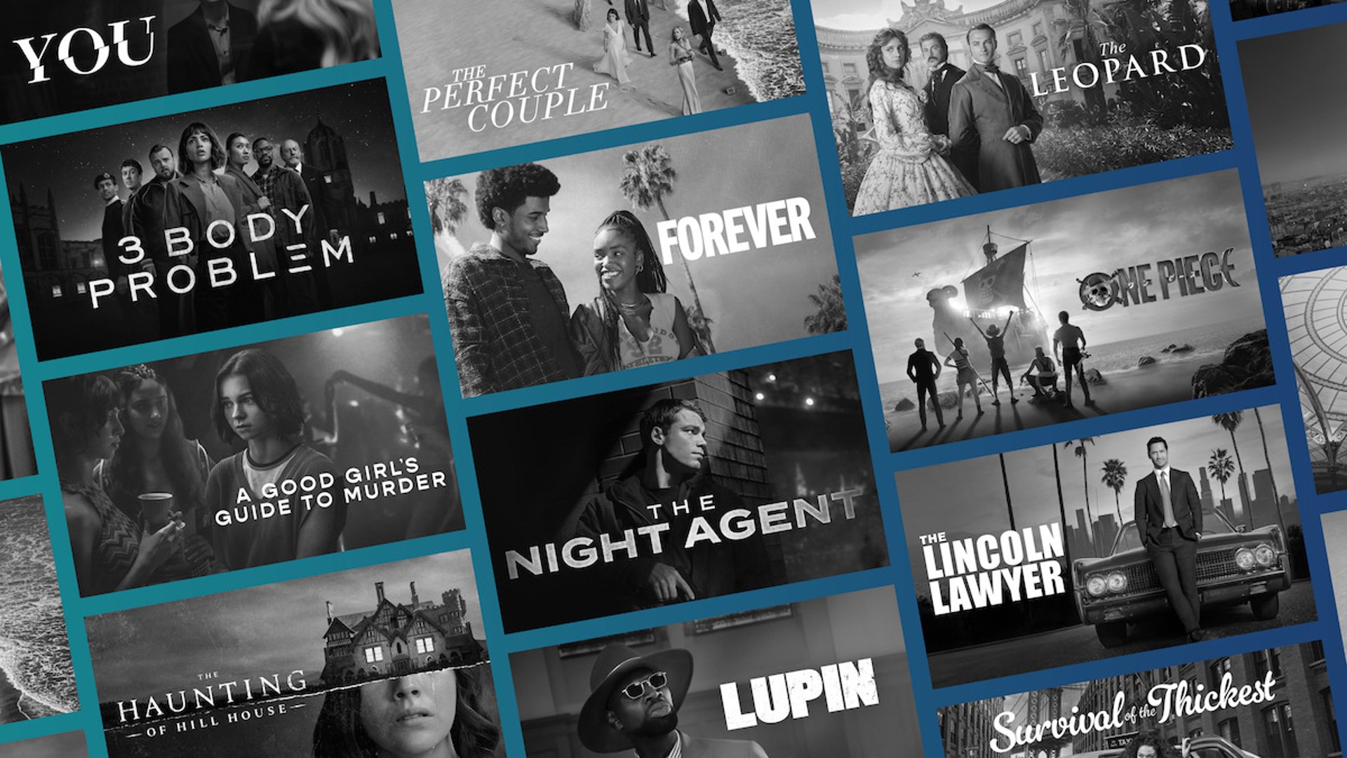 black and white bed linen