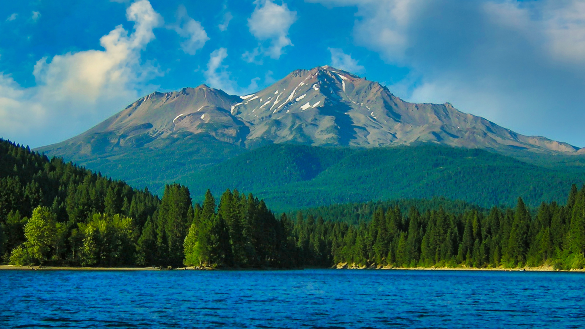 an abstract photo of a curved building with a blue sky in the background