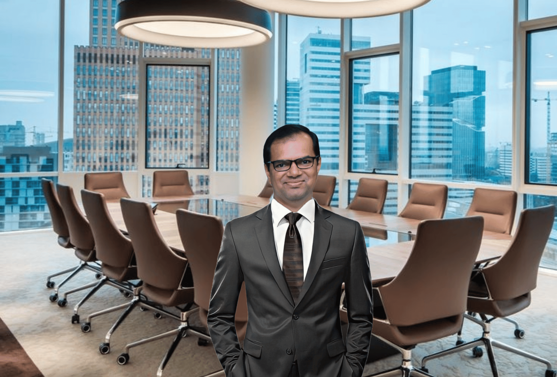 black and brown leather padded tub sofa