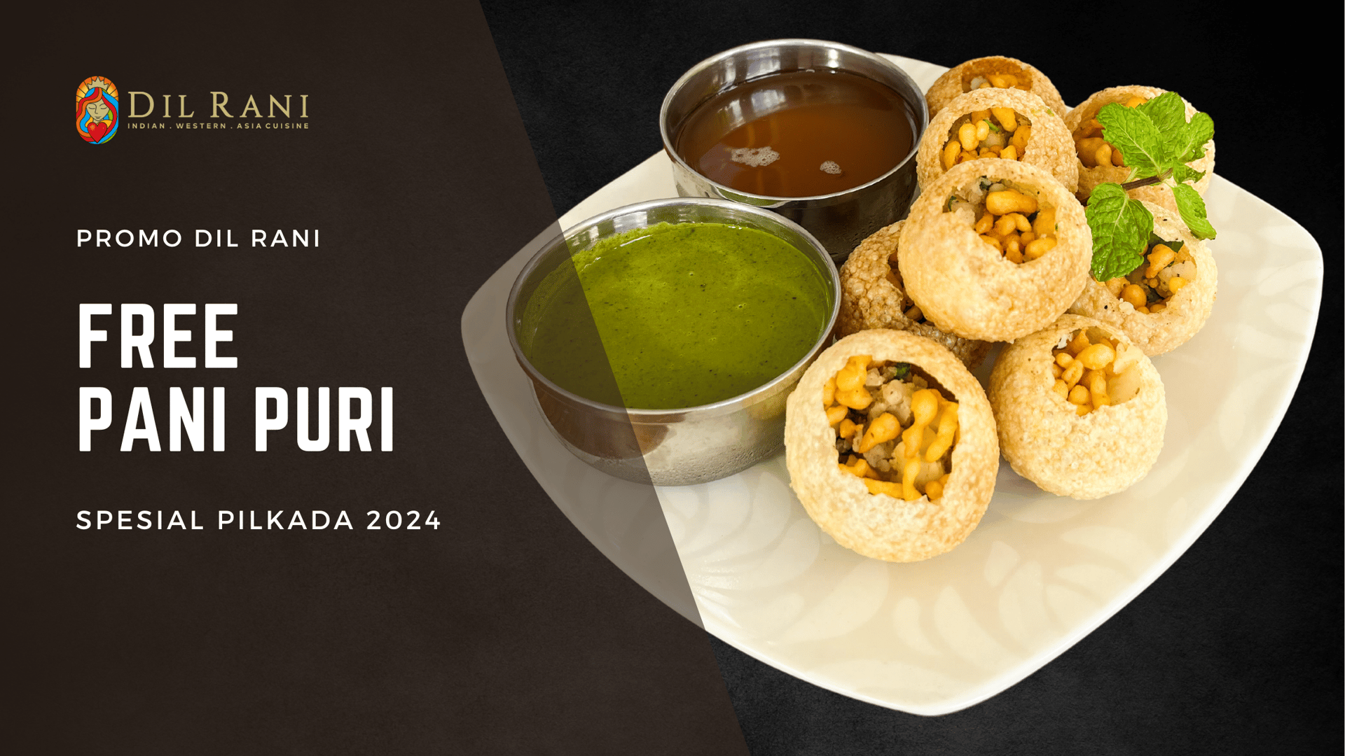 PANI PURI KHAS INDIA DI DIL RANI RESTAURANT