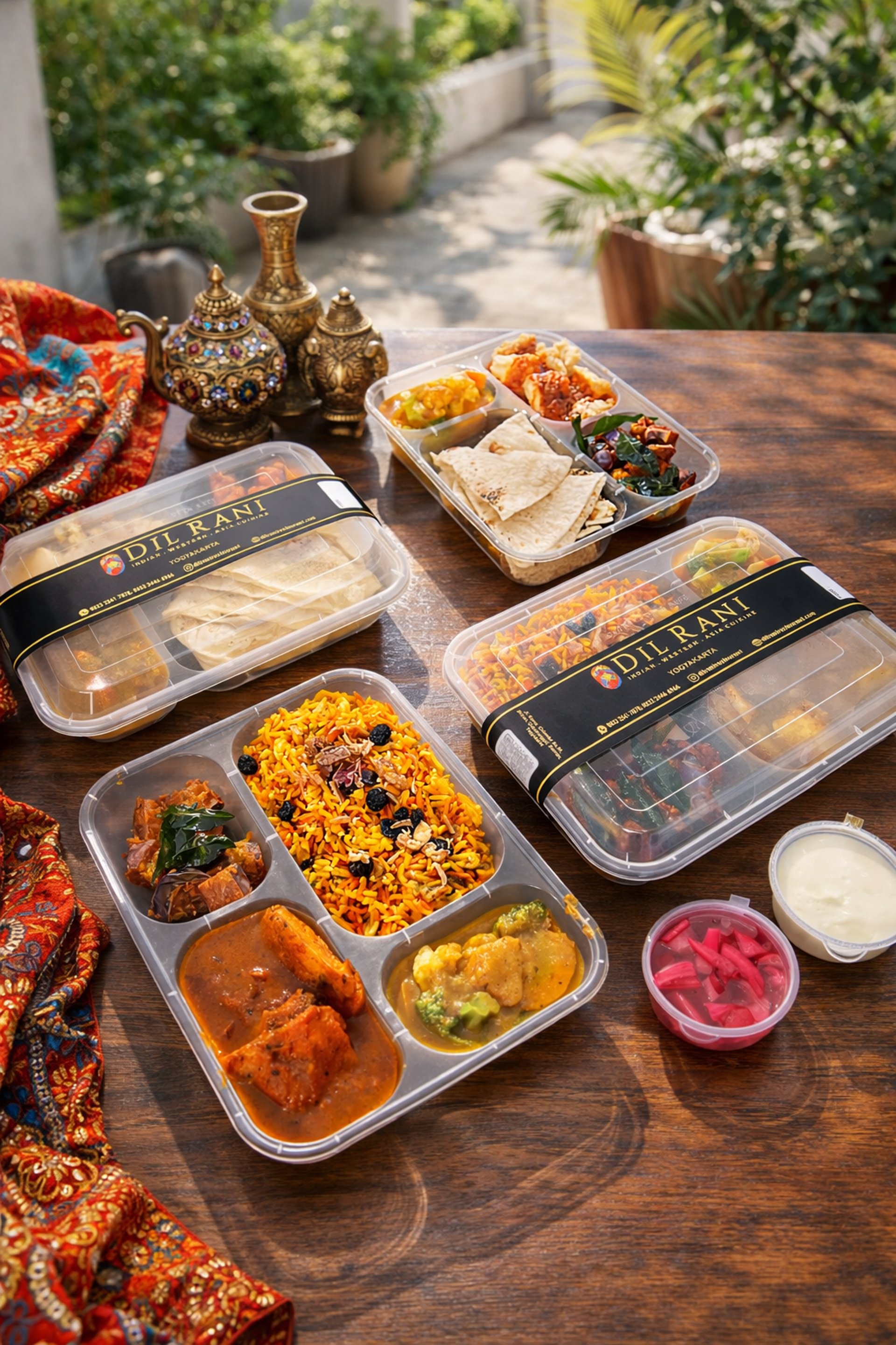 DIL RANI INDIAN LUNCH BOX