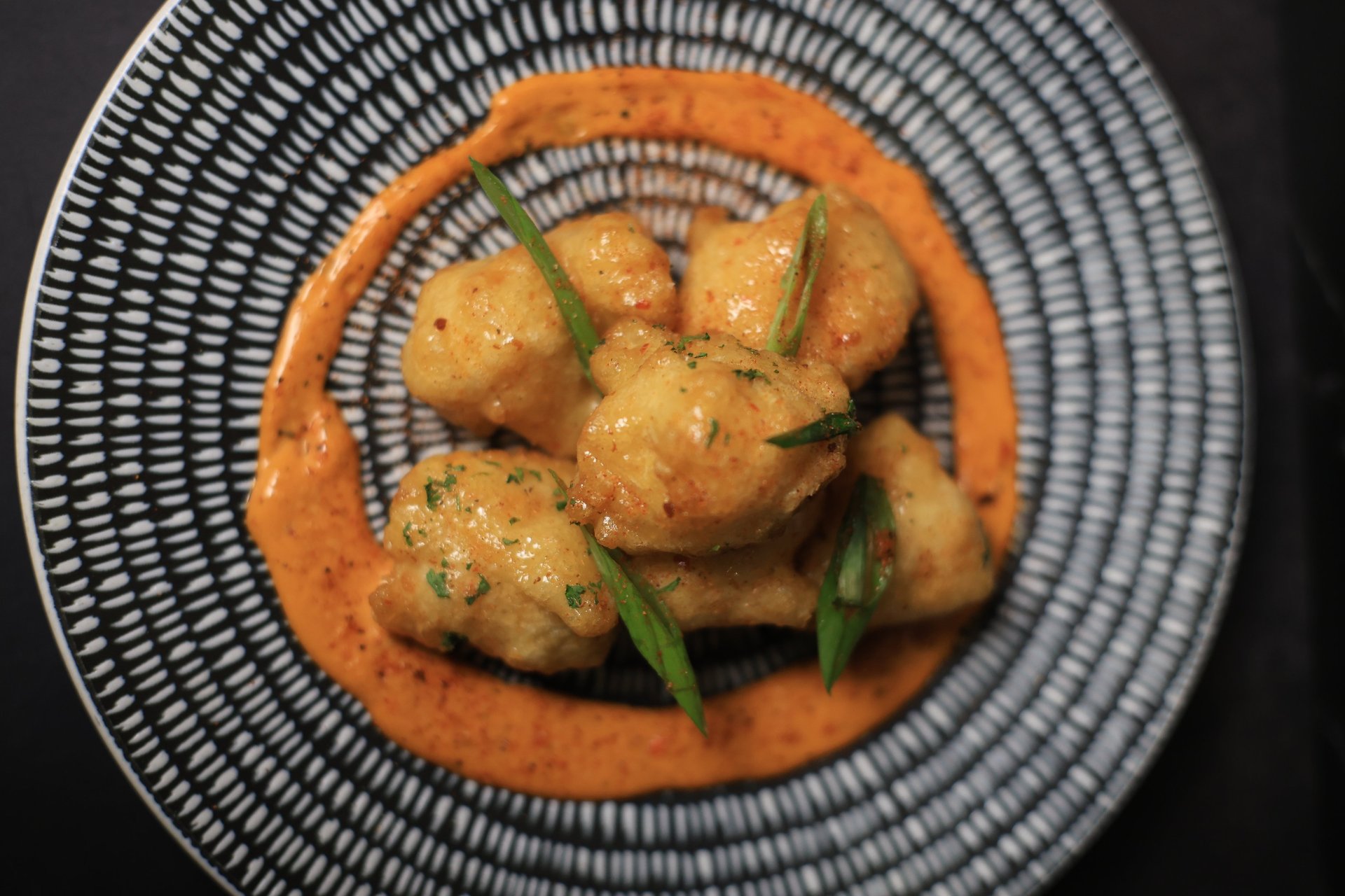 a table with food and drinks on it