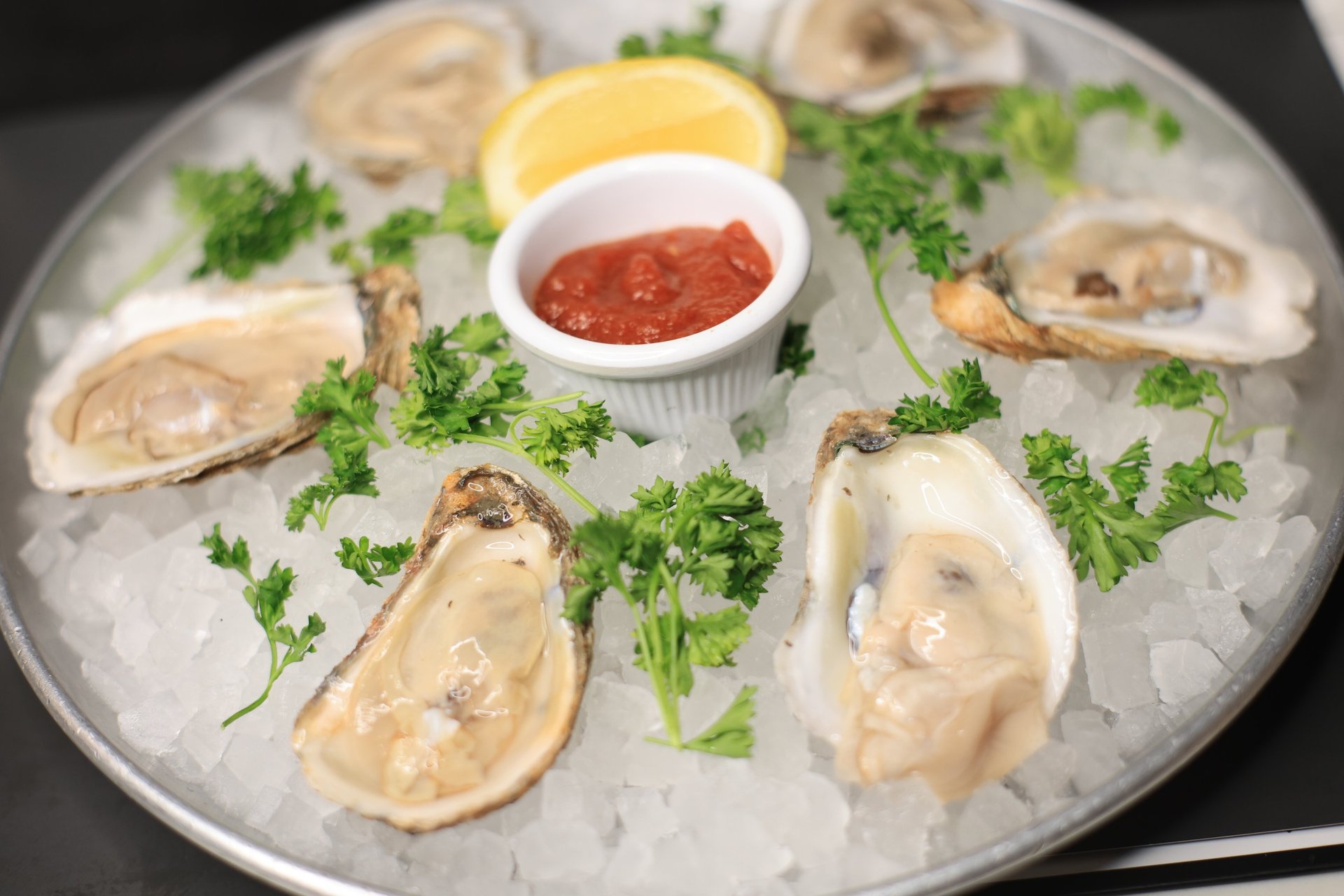 a table with food and drinks on it