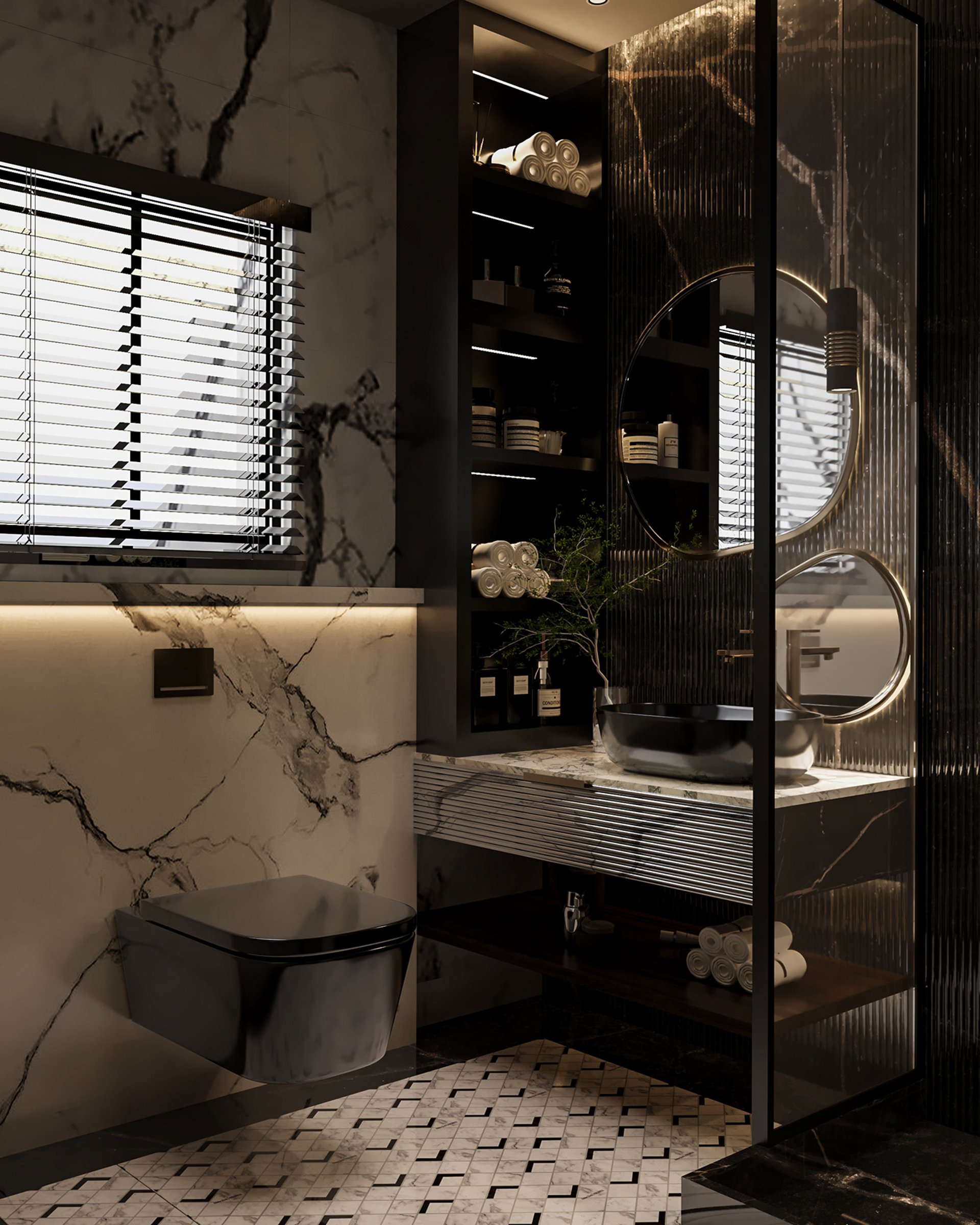 black and brown leather padded tub sofa