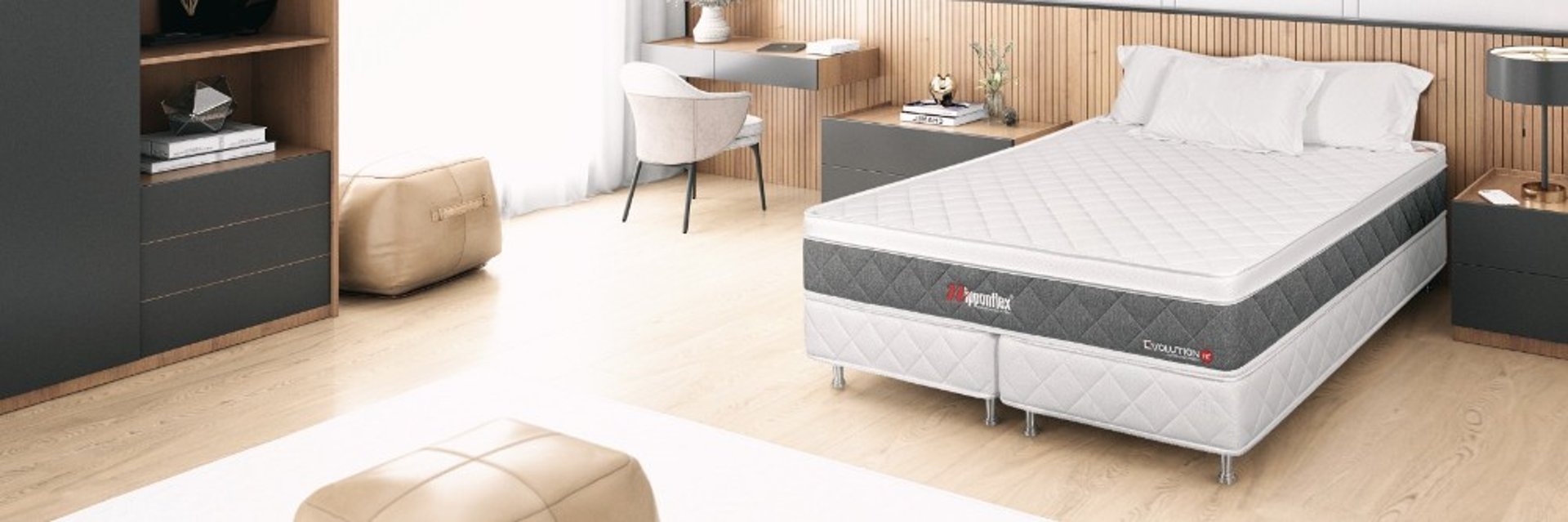 black and white bed linen