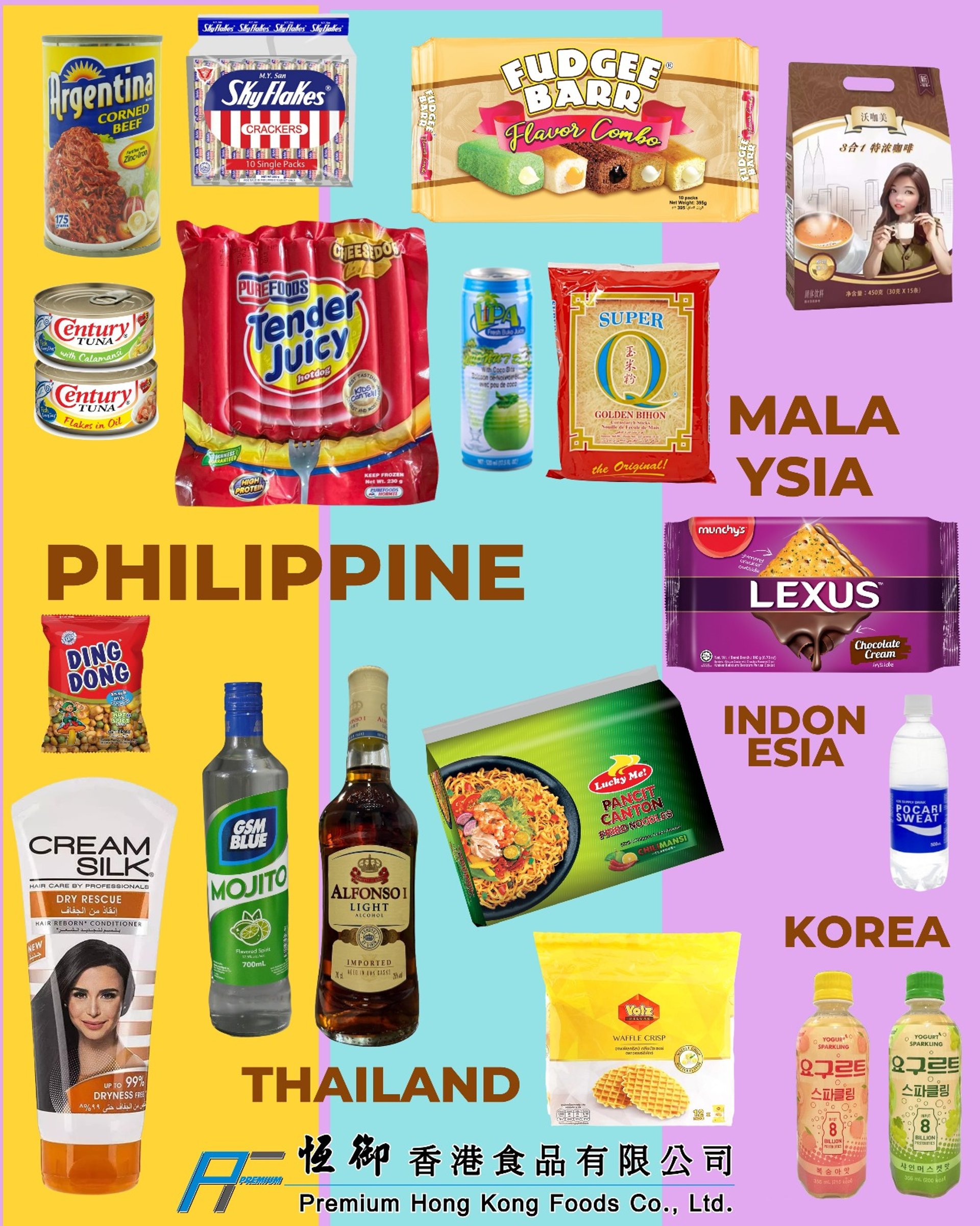 A wooden table topped with plates of food