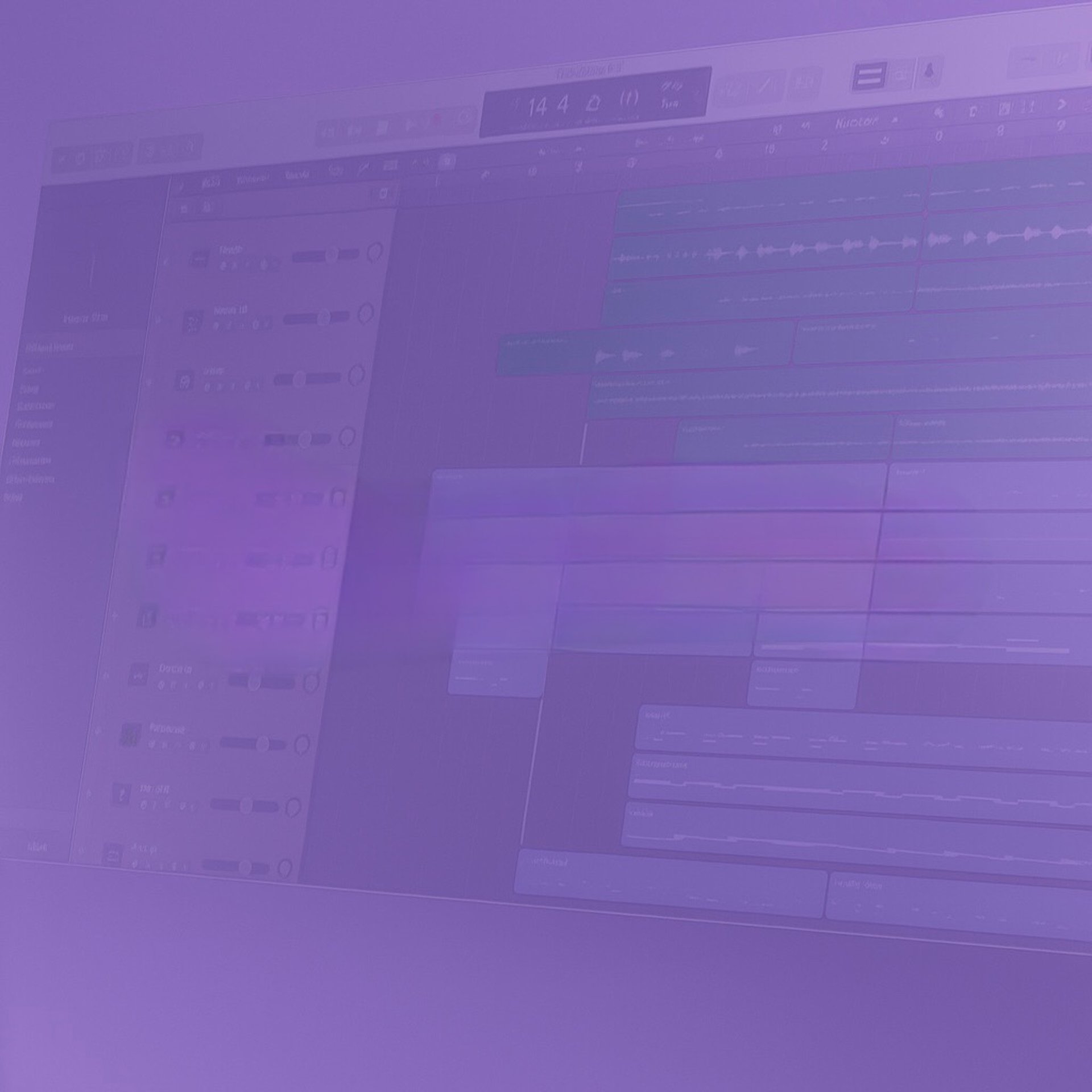 blue orange and purple color