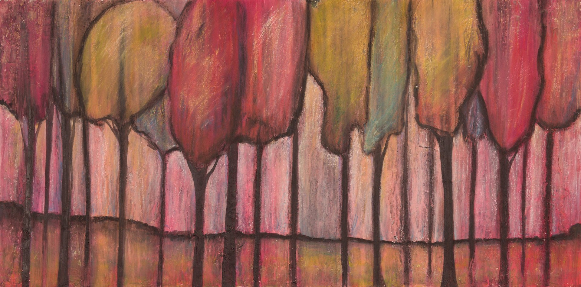 red and green flower petals on brown paper bag