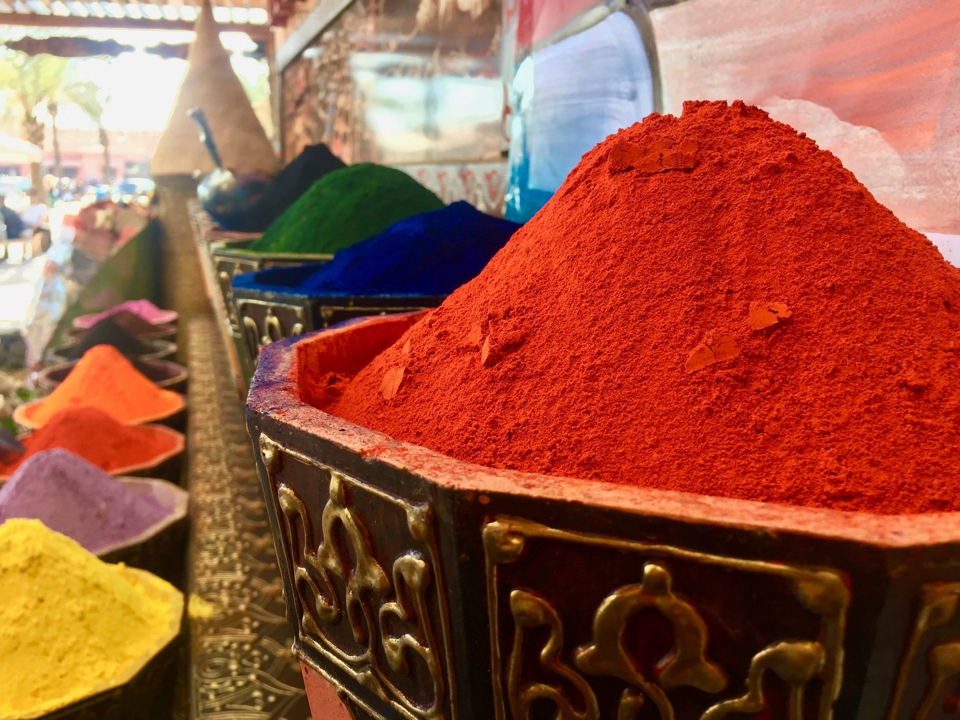 black blue and yellow textile