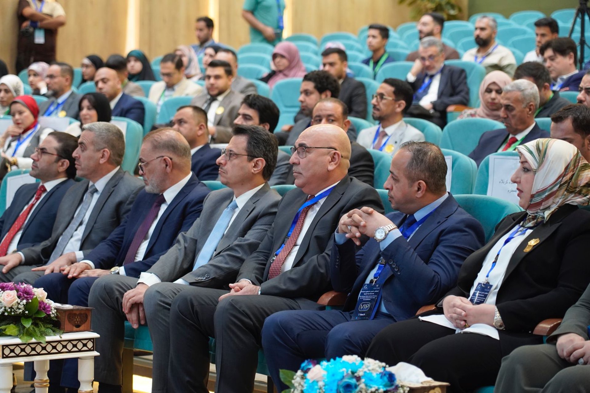 ملتقى، مؤتمر، الاعتمادية، الحوكمة، التغير الالكتروني، مستشفى، كربللاء