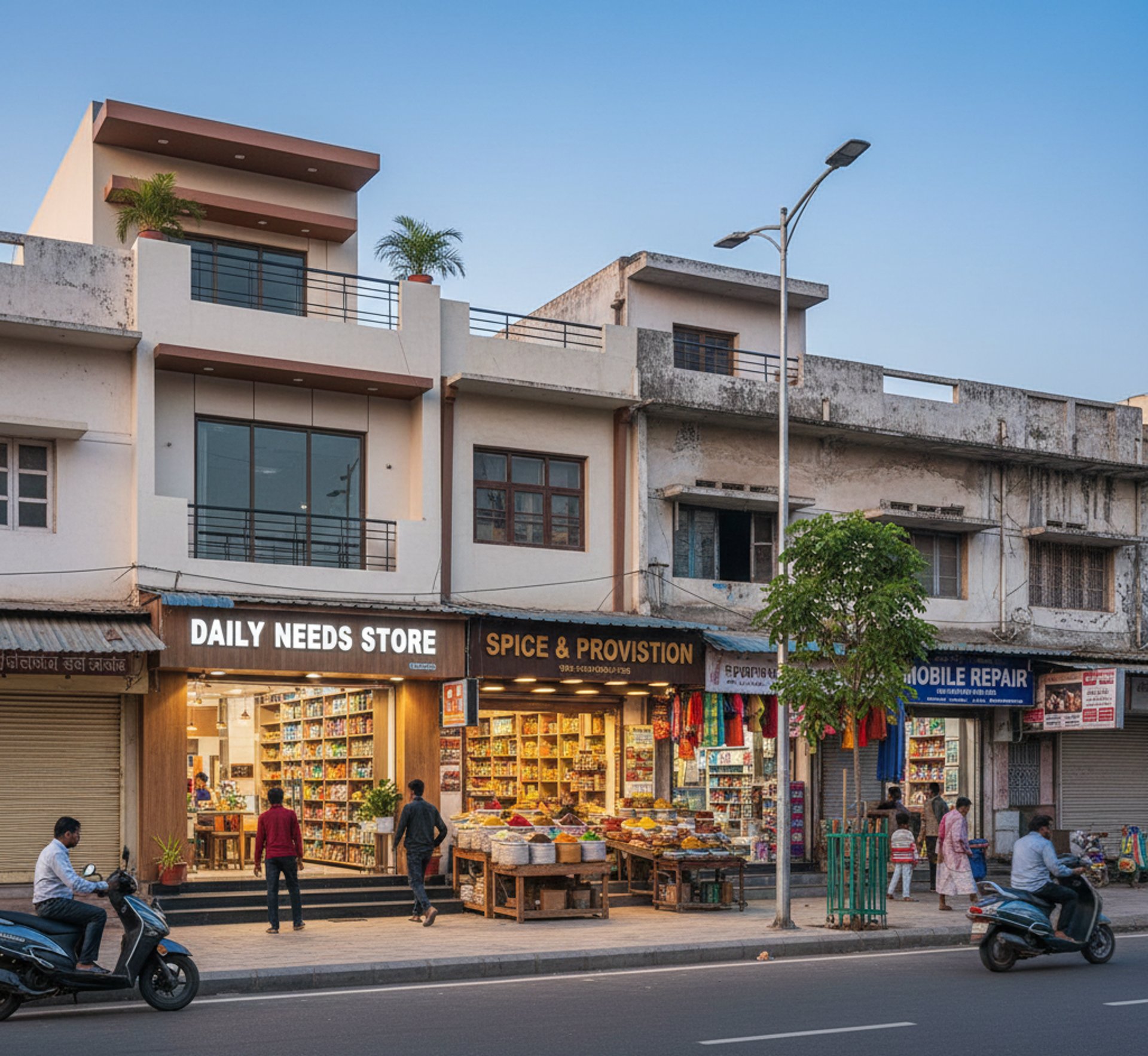Departmental Stores, Local Shops