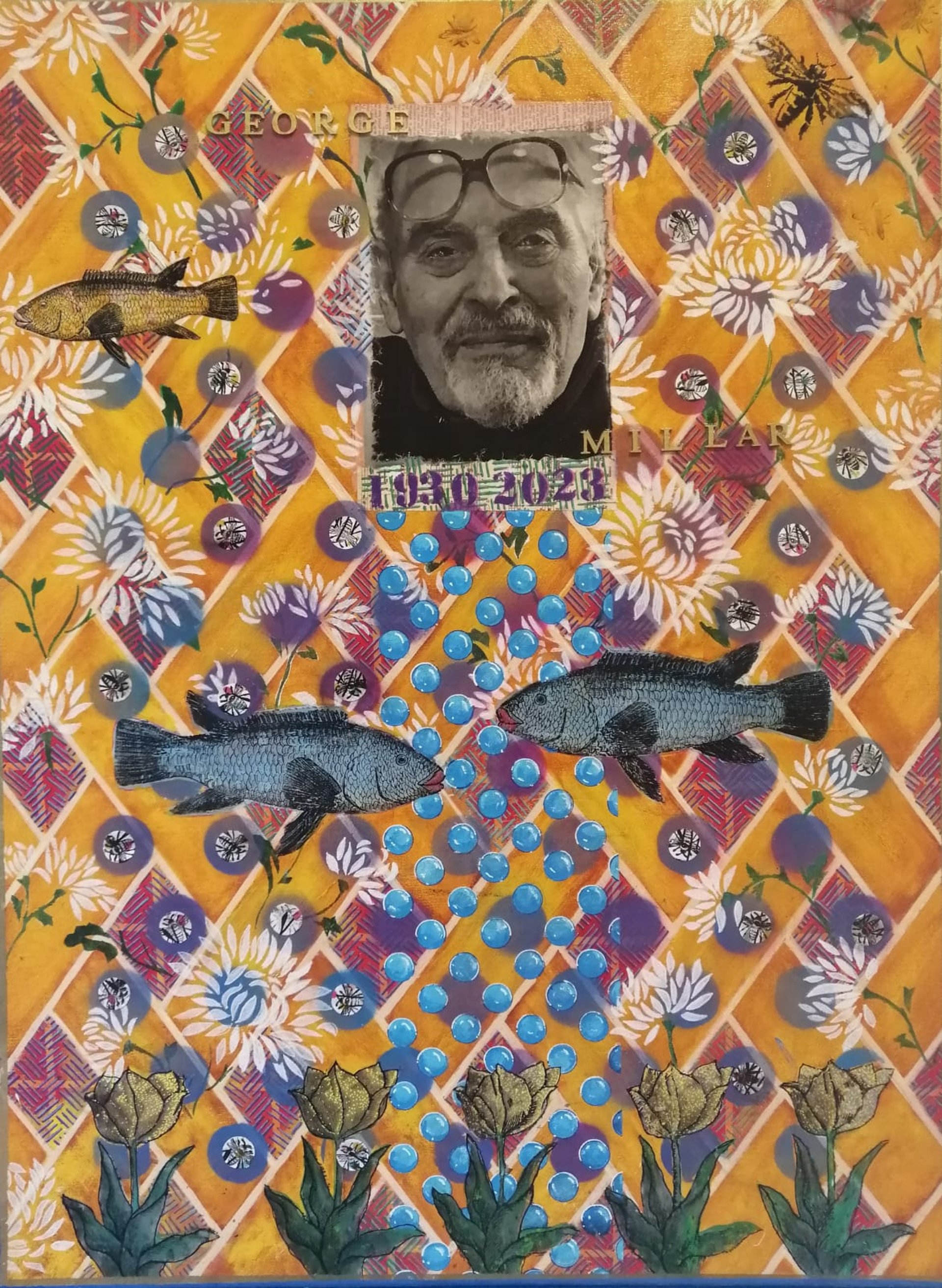 a close up of a christmas wreath on a red background