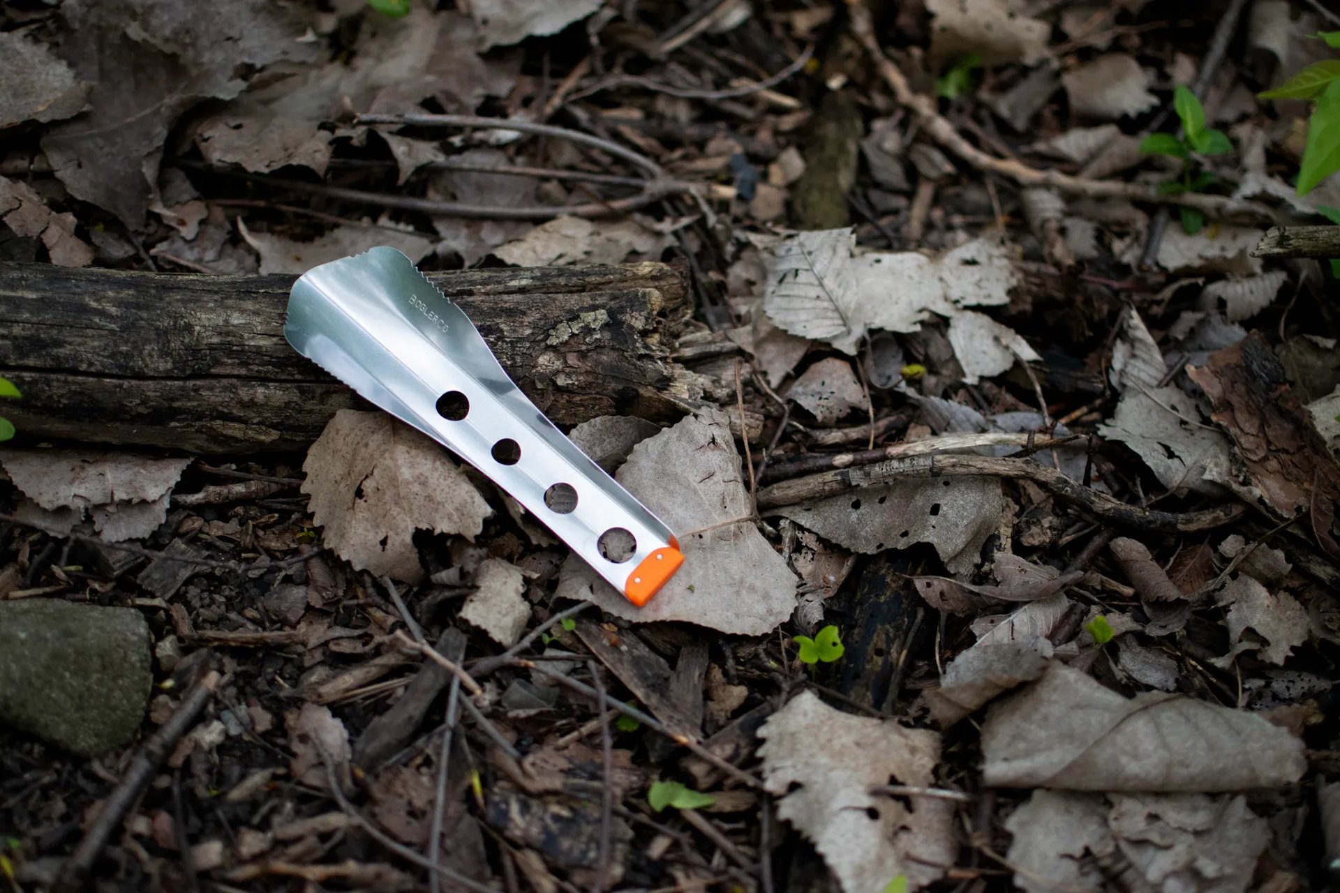 boglerco trowel lying on ground