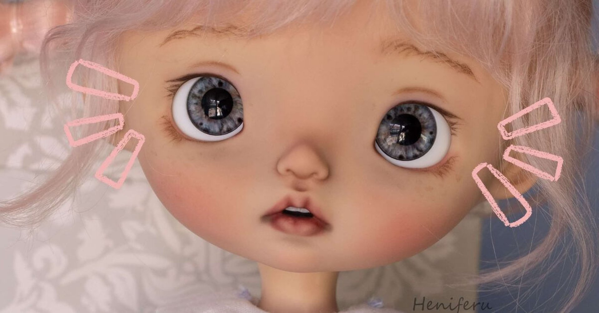 doll keiko bjd ojos realistas portada heniferu