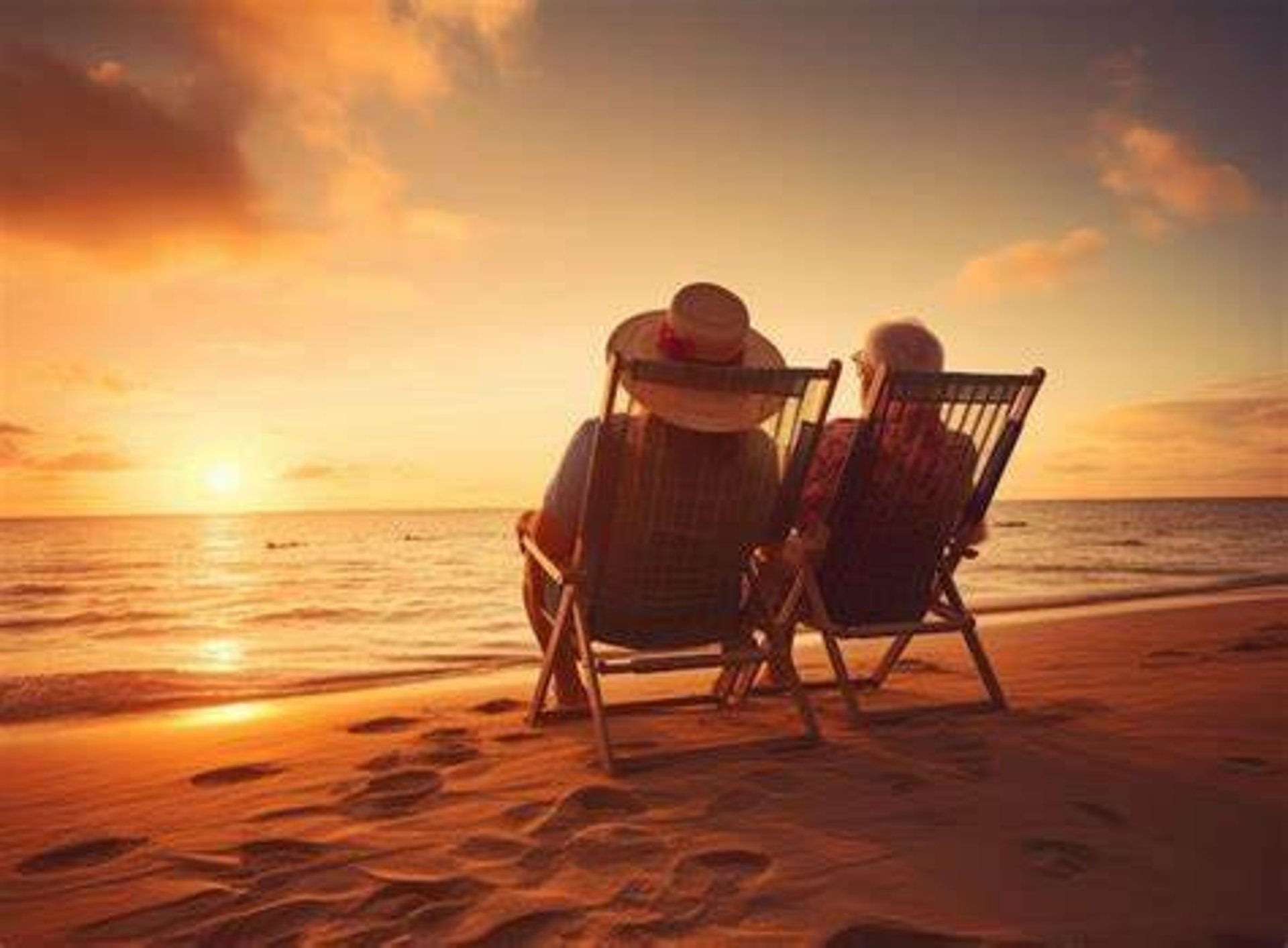 blue and white striped folding chair on beach during daytime