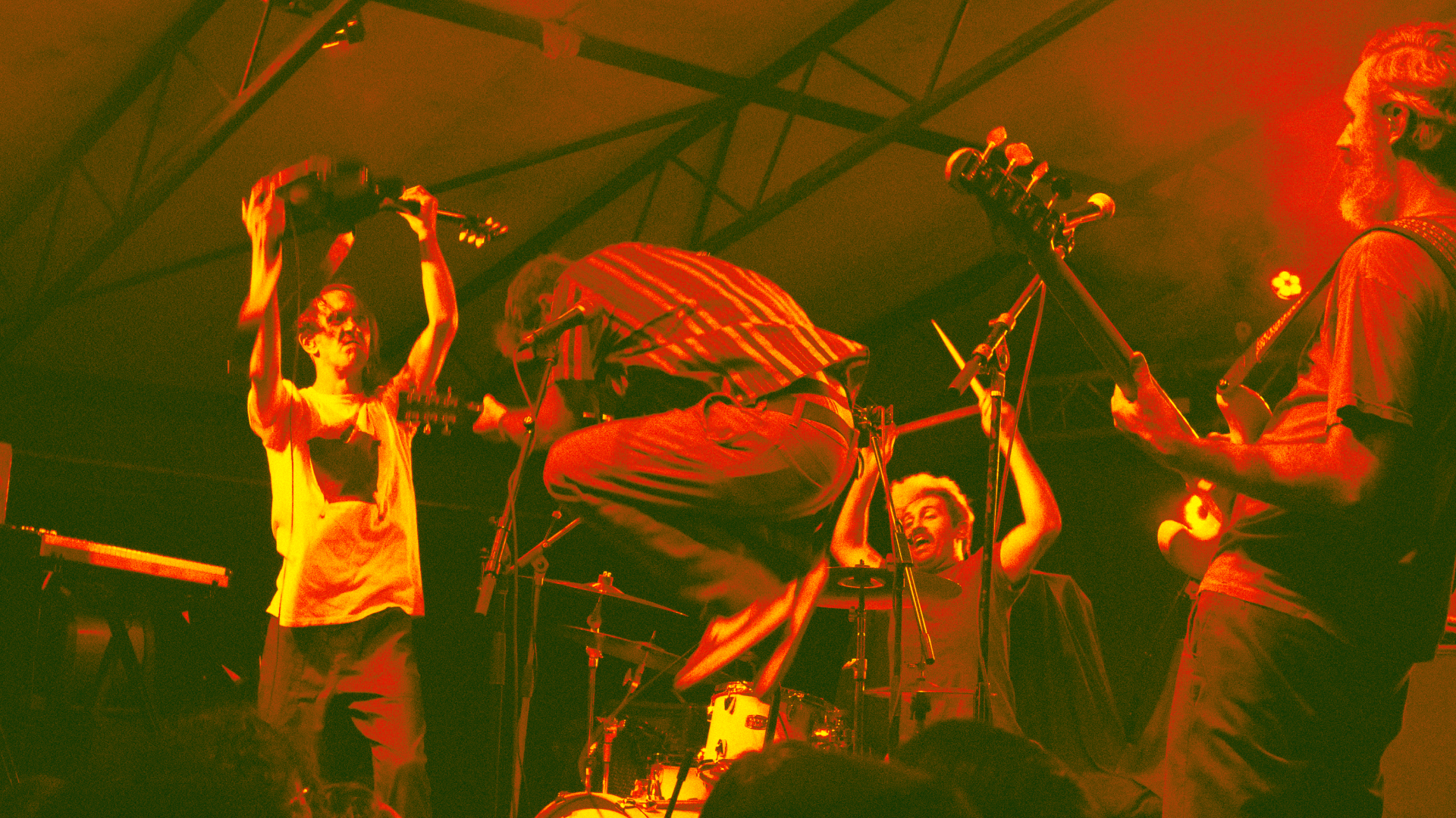 black blue and yellow textile