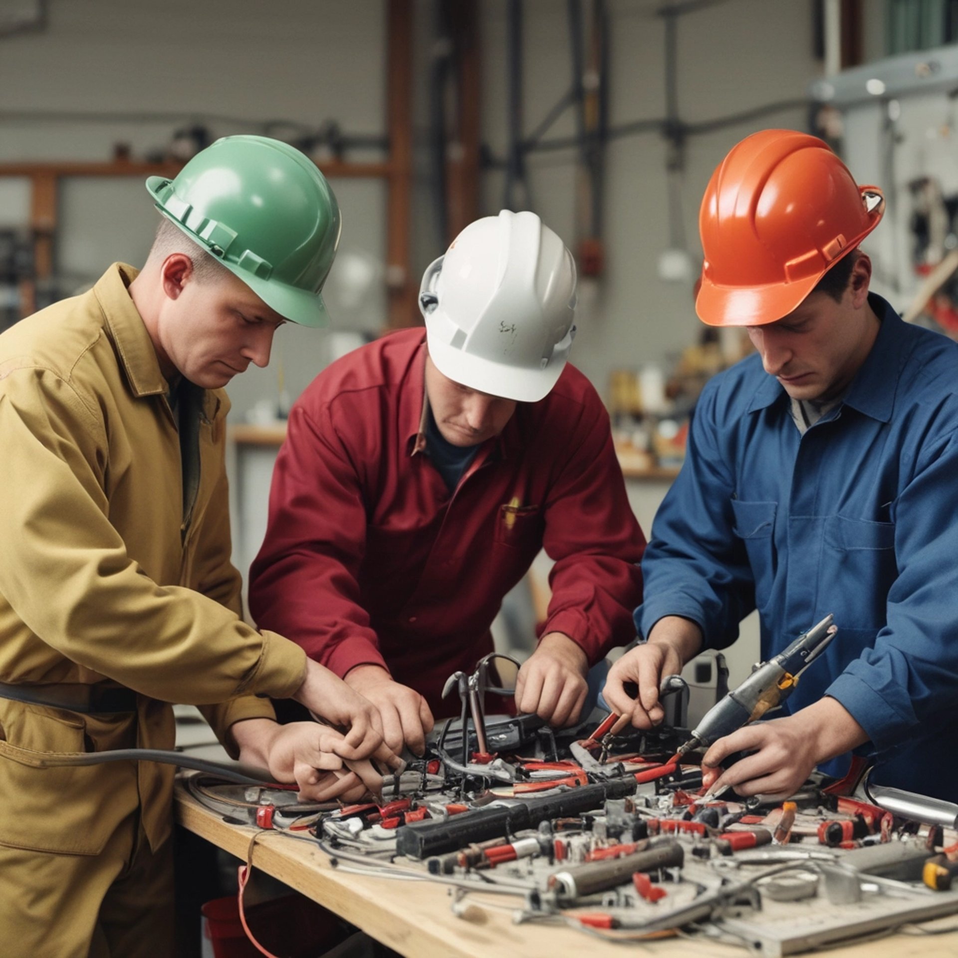 an abstract photo of a curved building with a blue sky in the background