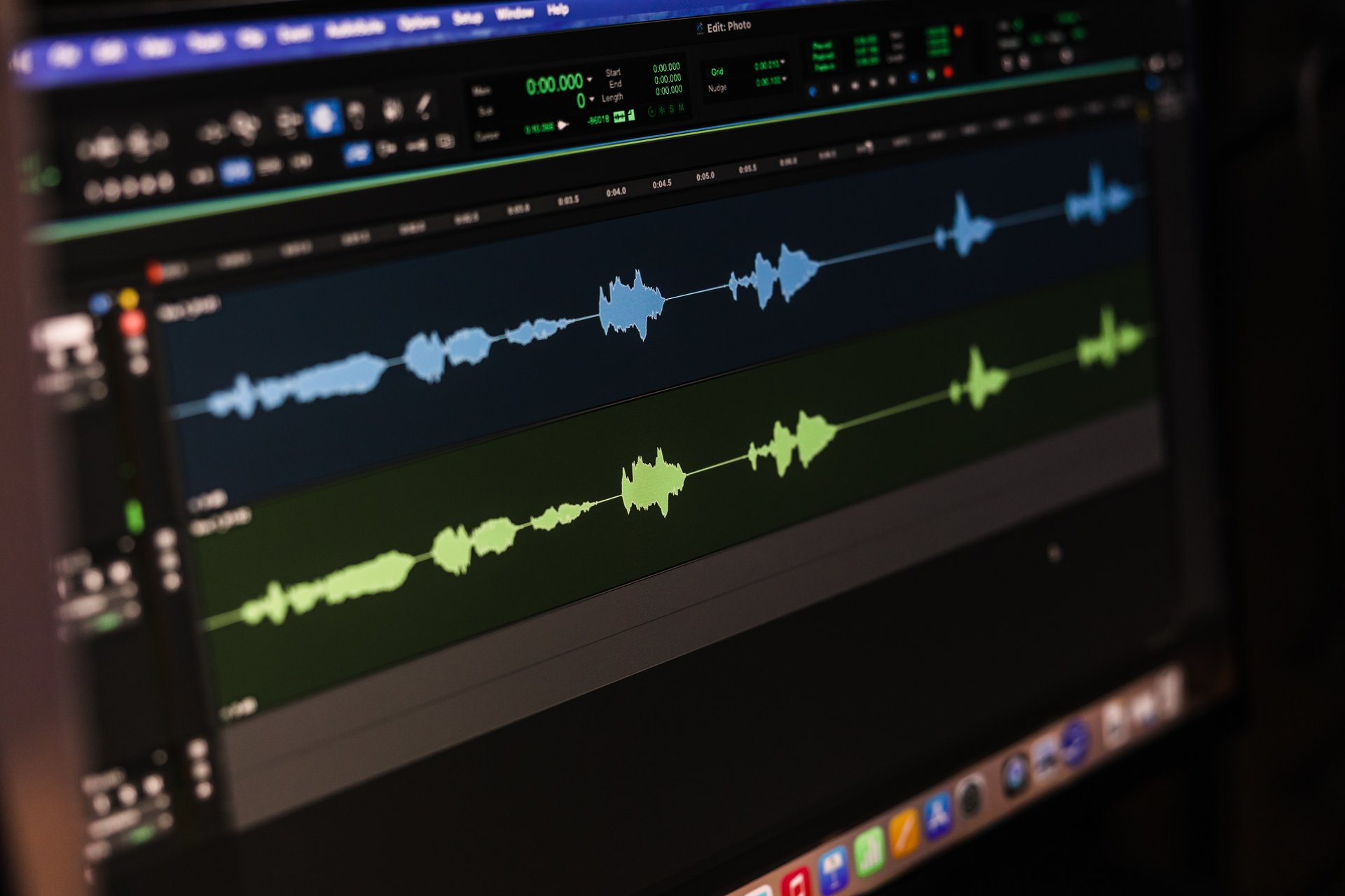 a keyboard and a monitor