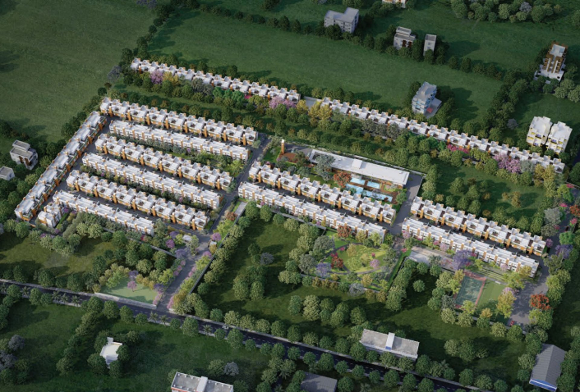 North Bengaluru Luxury Villa Project Provident DeansGate IVC Road