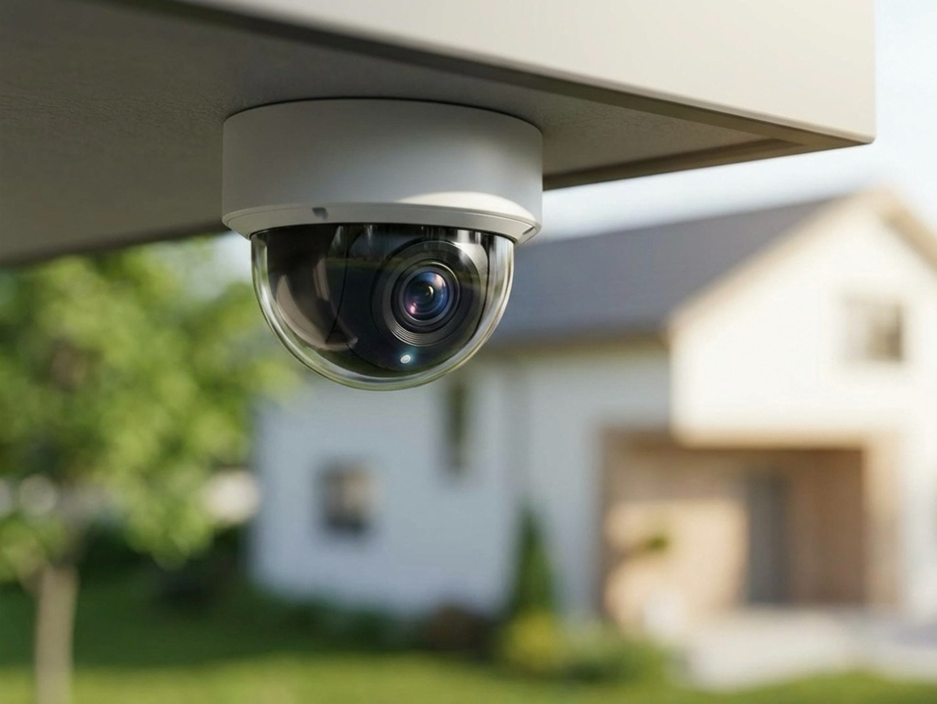 A living room with a yellow couch and bookshelf