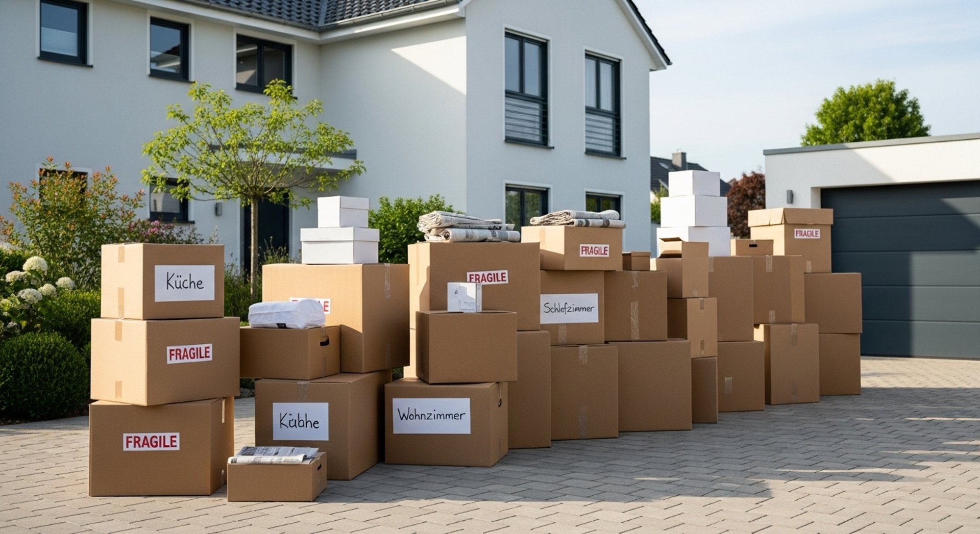A living room filled with furniture and a kitchen