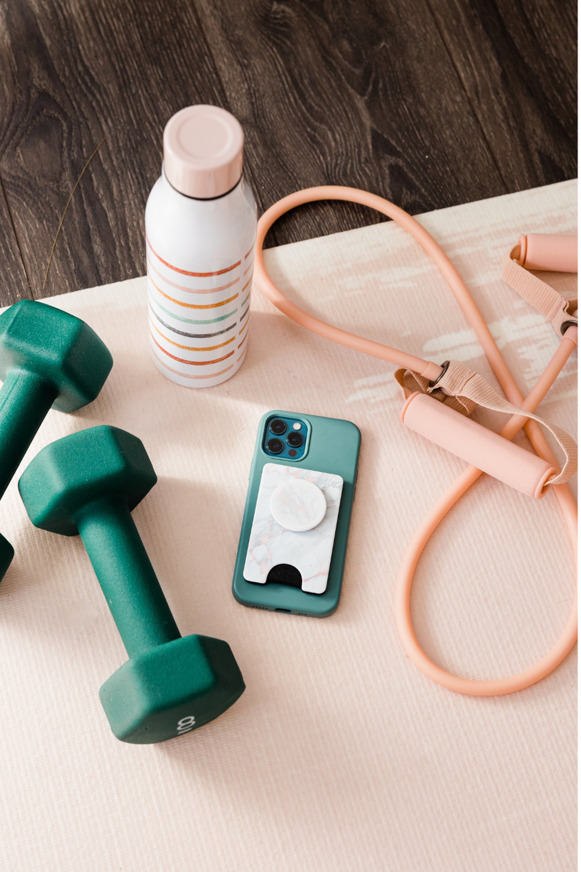 an abstract photo of a curved building with a blue sky in the background