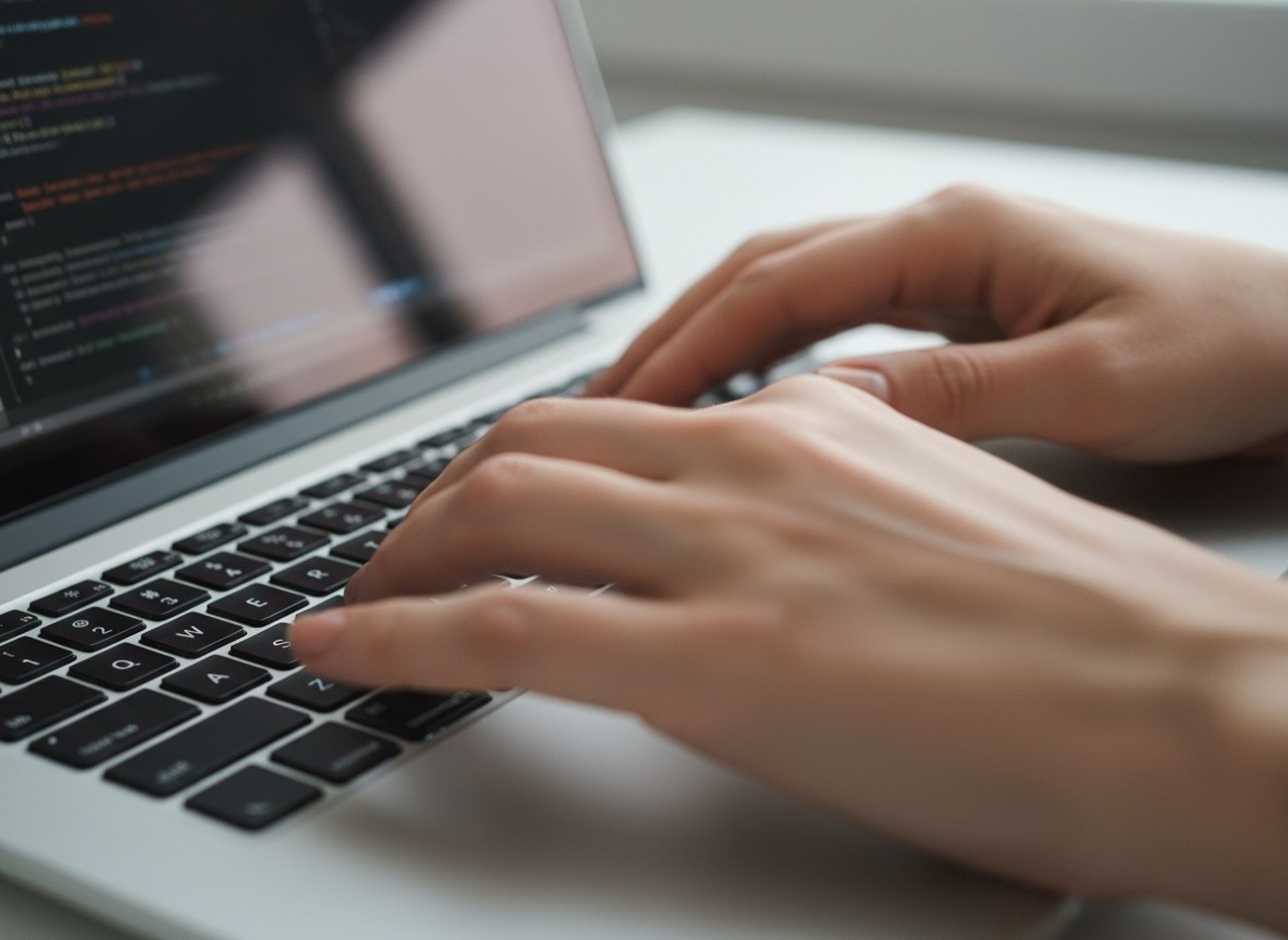 two white Apple Magic Mouse and Keyboard