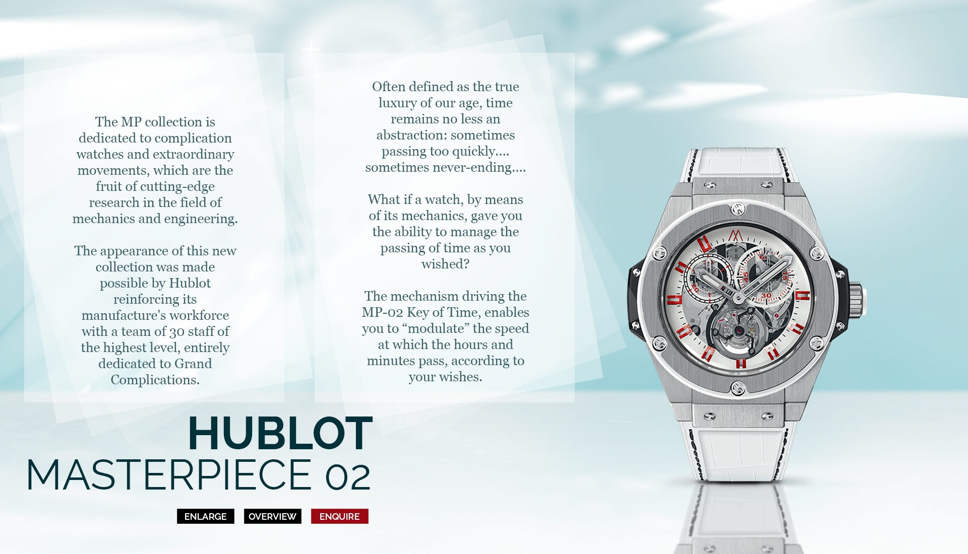 an abstract photo of a curved building with a blue sky in the background