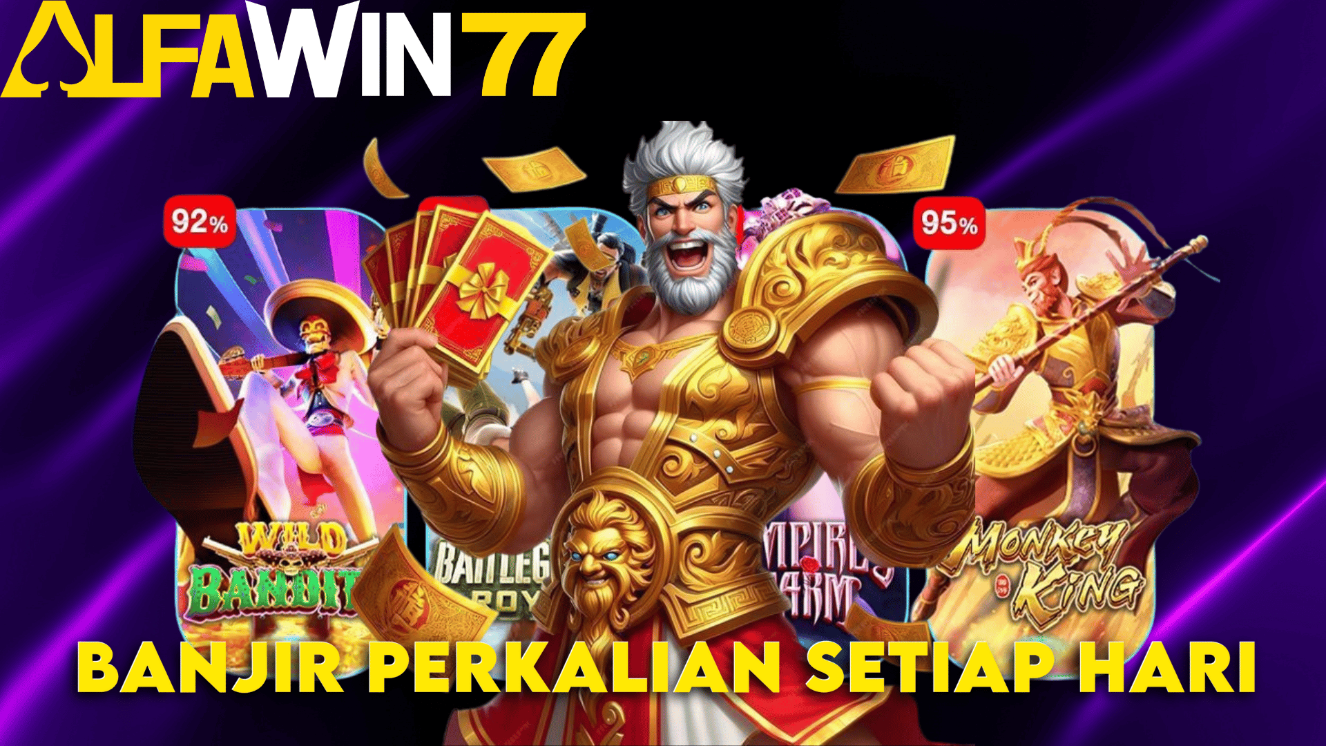 Banjir Scatter setiap hari bersama Alfawin77 