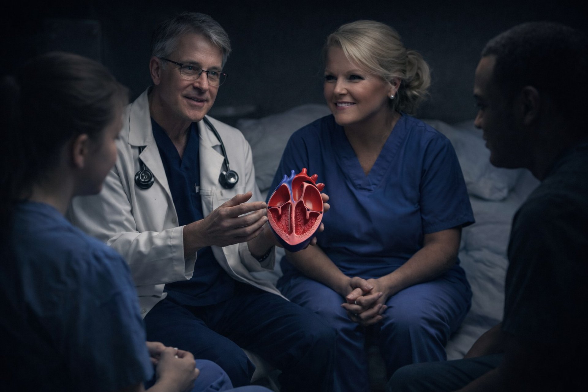 Founder- Keith Mauney and Tara Campbell teaching.