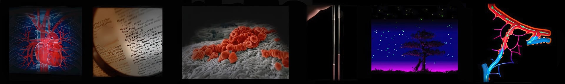 High-res graphic banner illustrating cardiac & vascular hemodynamics principles.