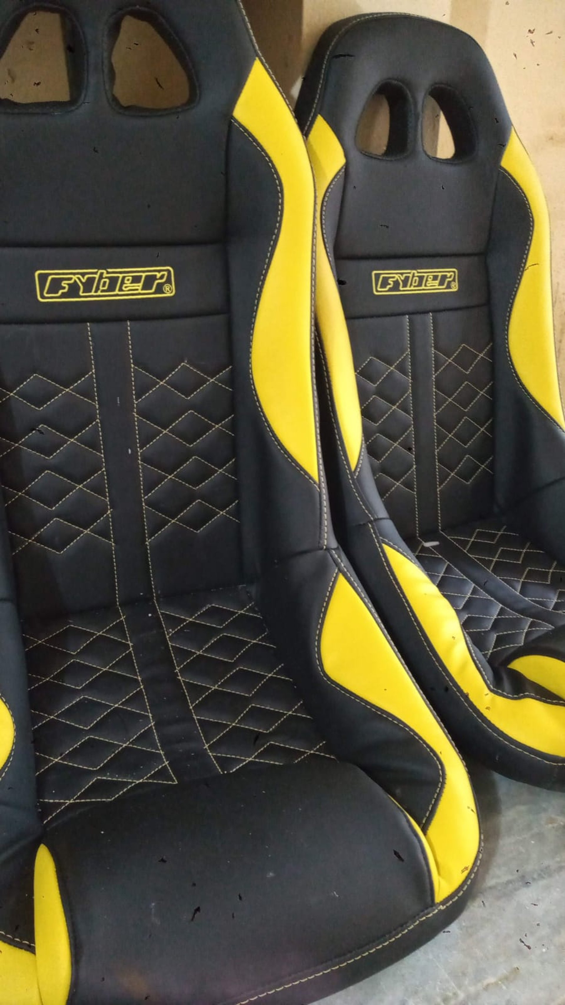 black blue and yellow textile