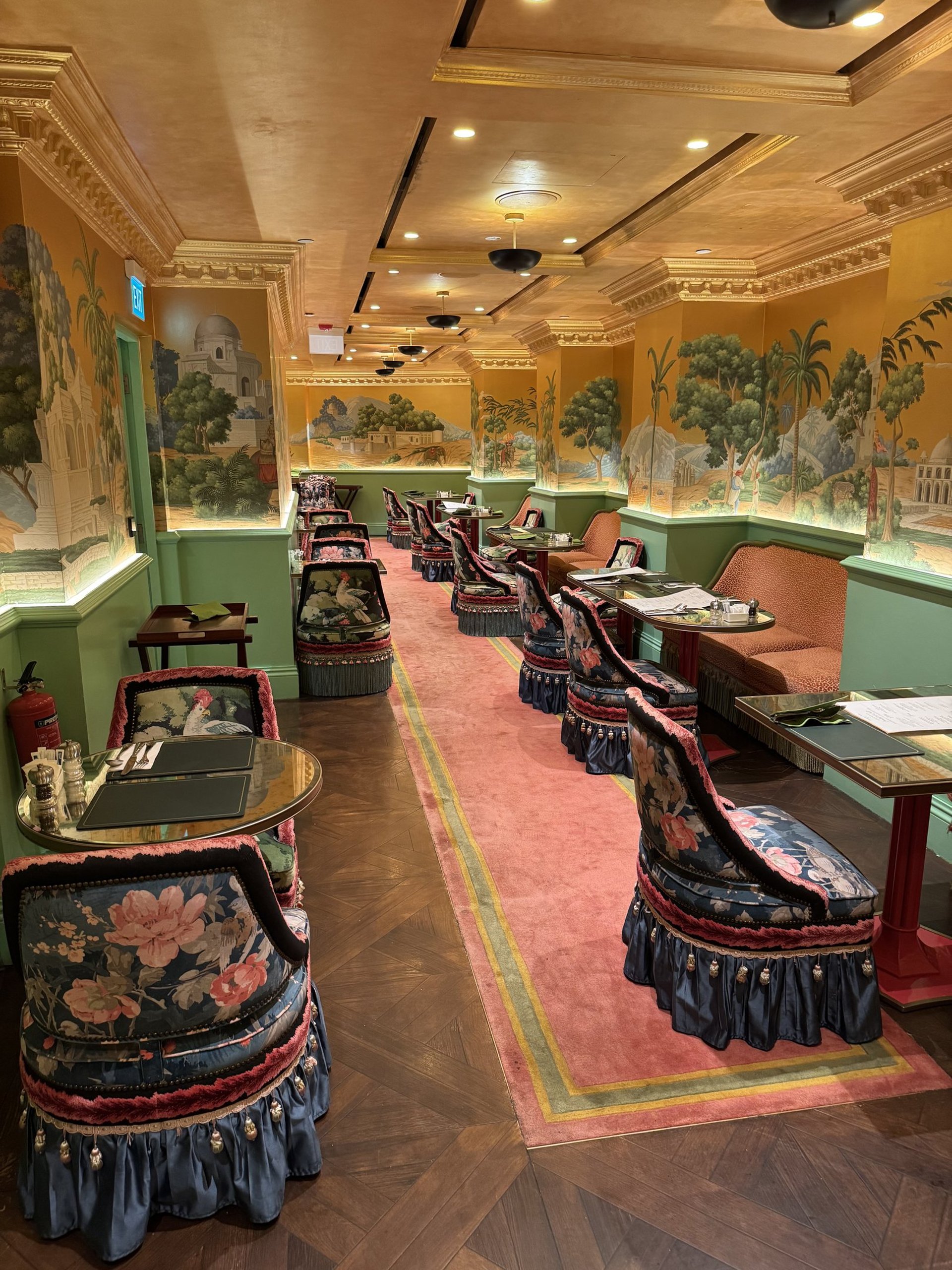 an abstract photo of a curved building with a blue sky in the background