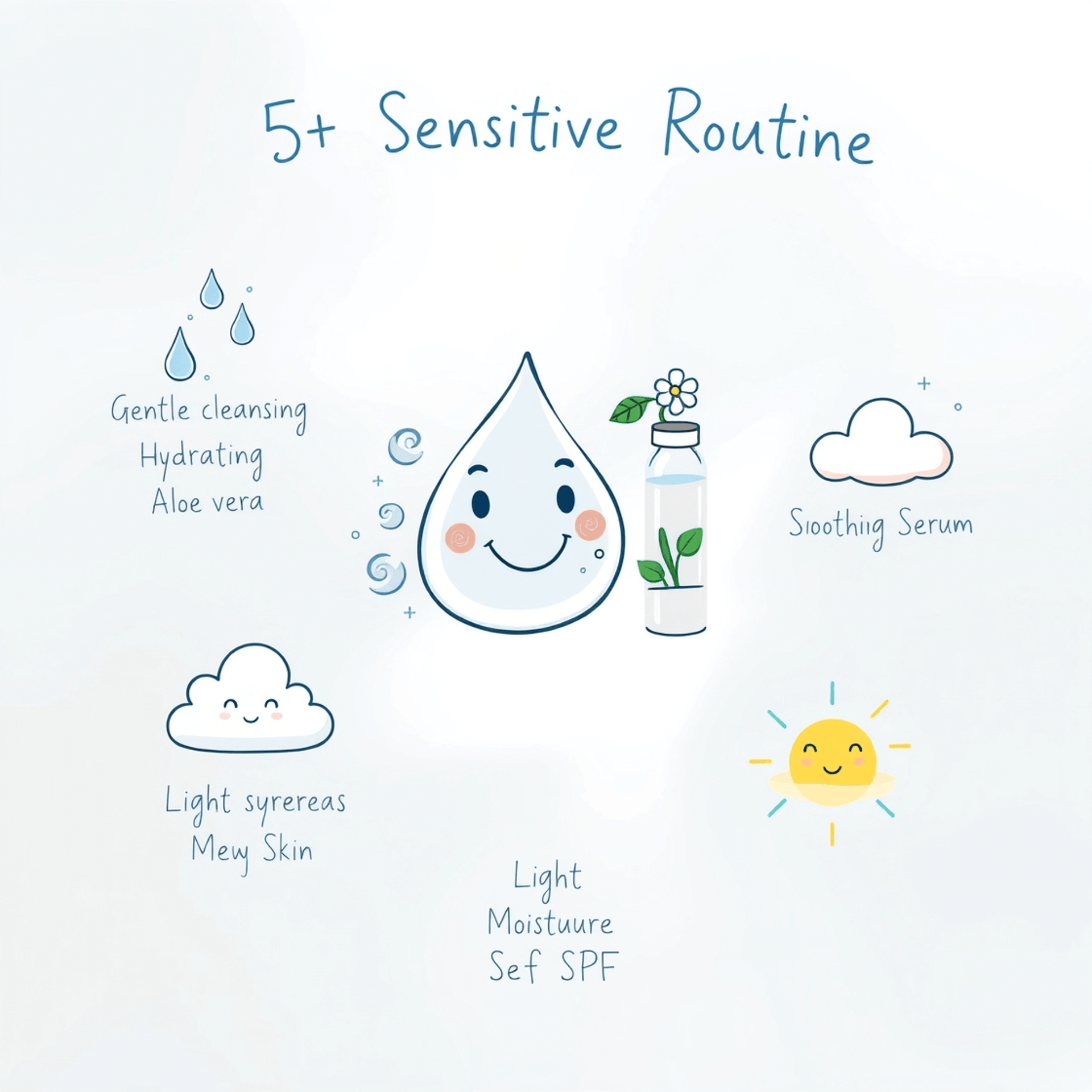 sensitive skin routine