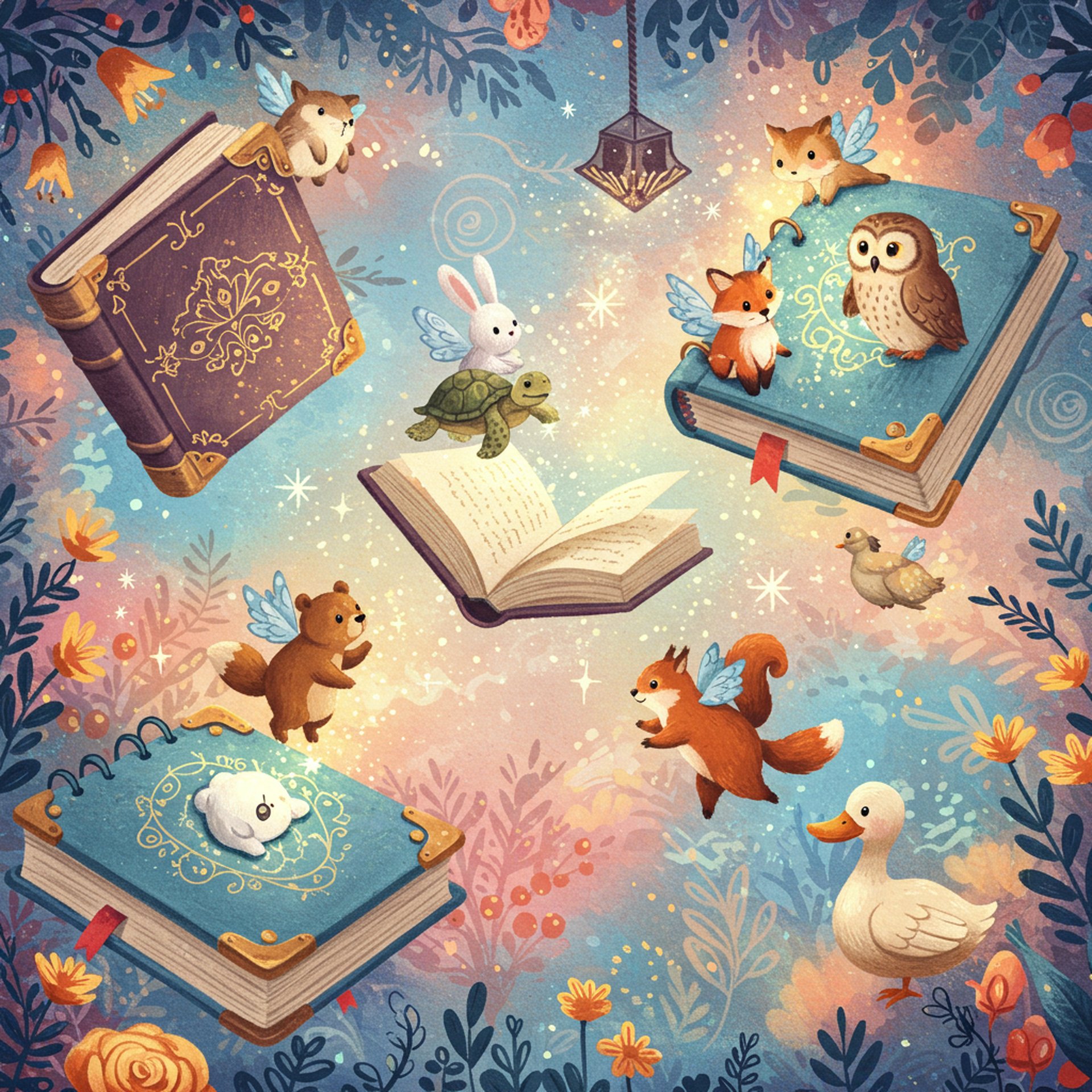 coloring books for kids, magic animals