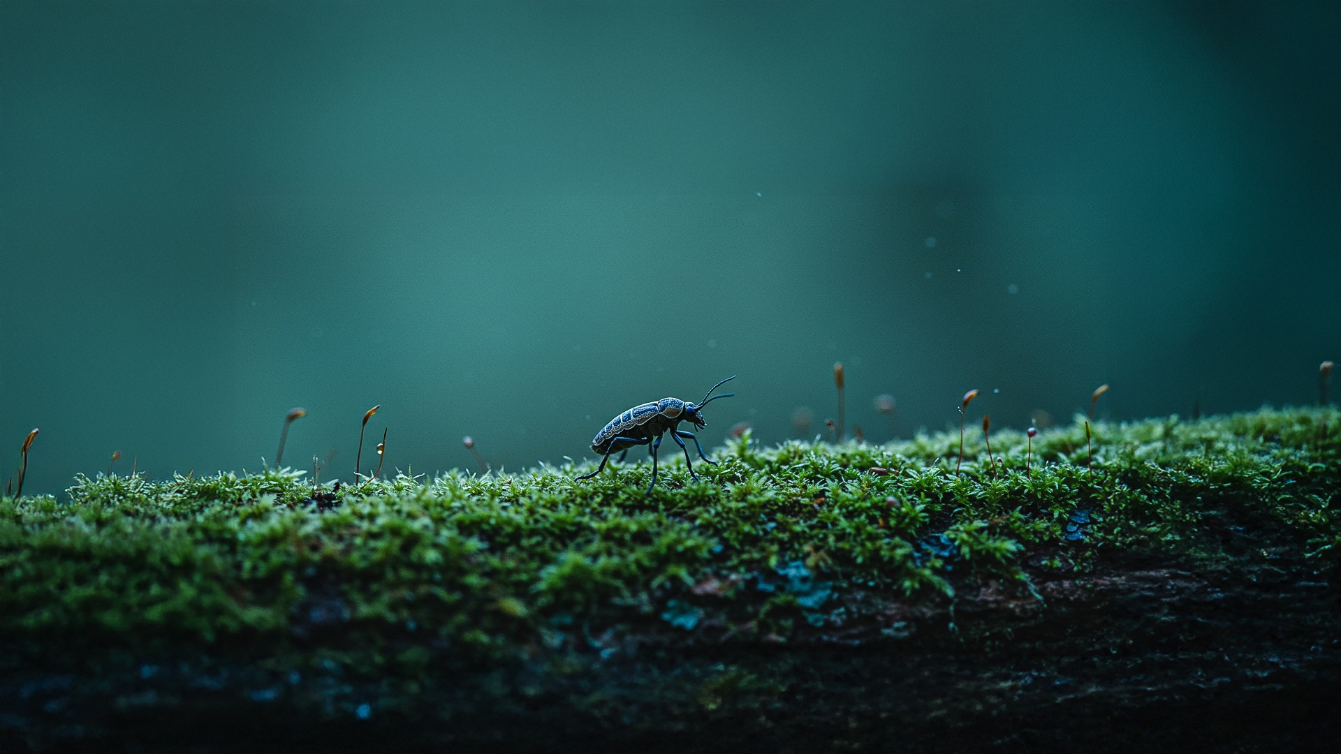 an abstract photo of a curved building with a blue sky in the background