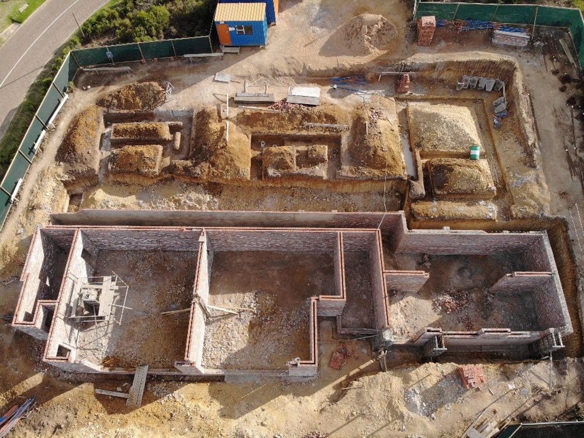 Industrial construction project in Western Cape