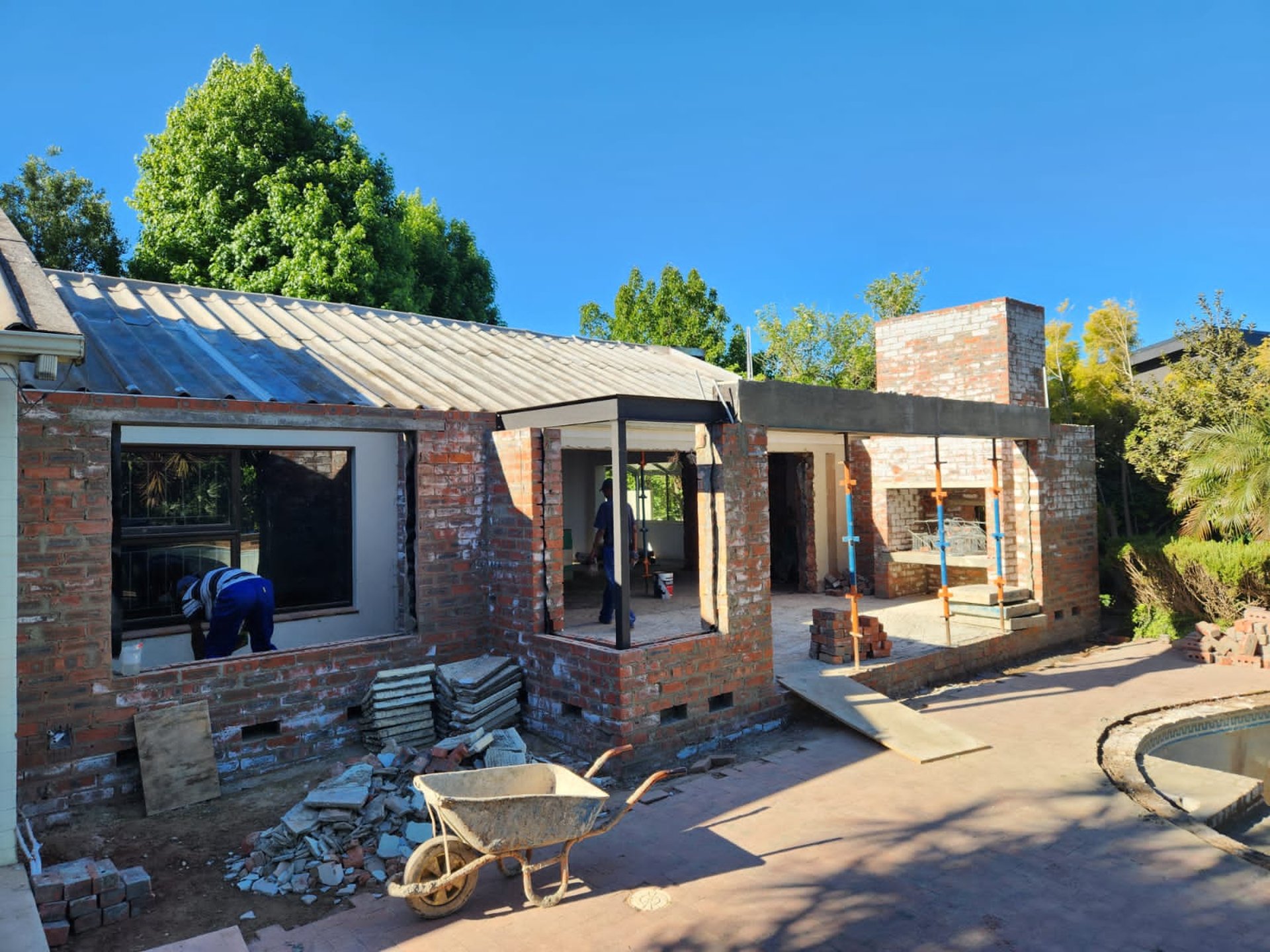 Completed residential home build in George