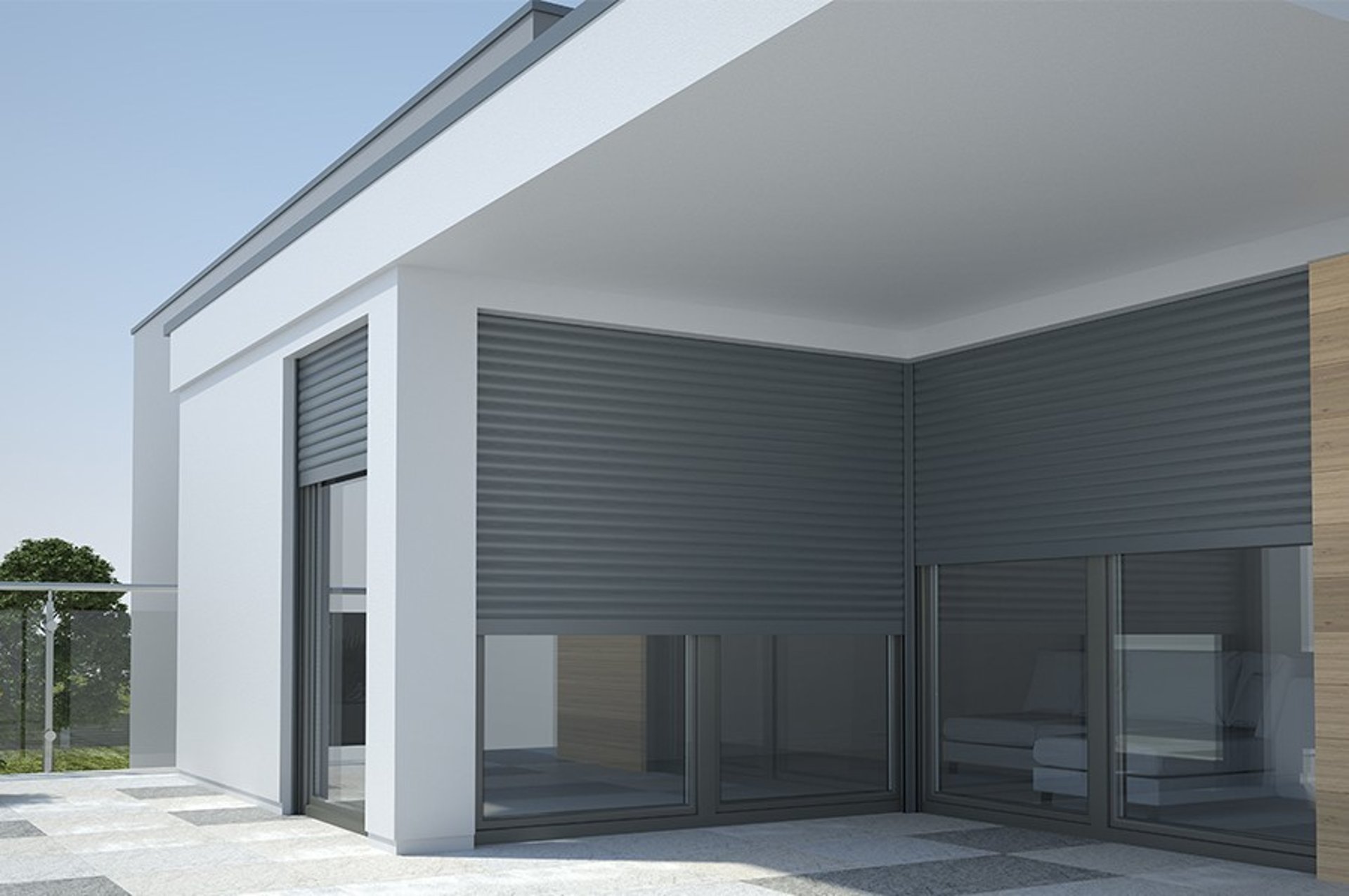 persiana enrollable aluminio