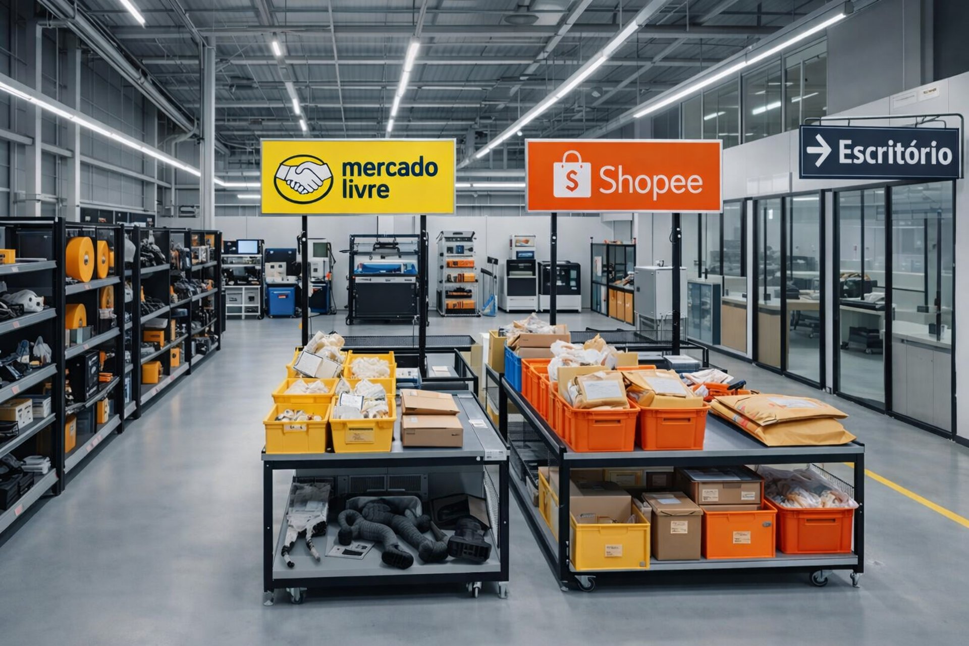 an abstract photo of a curved building with a blue sky in the background