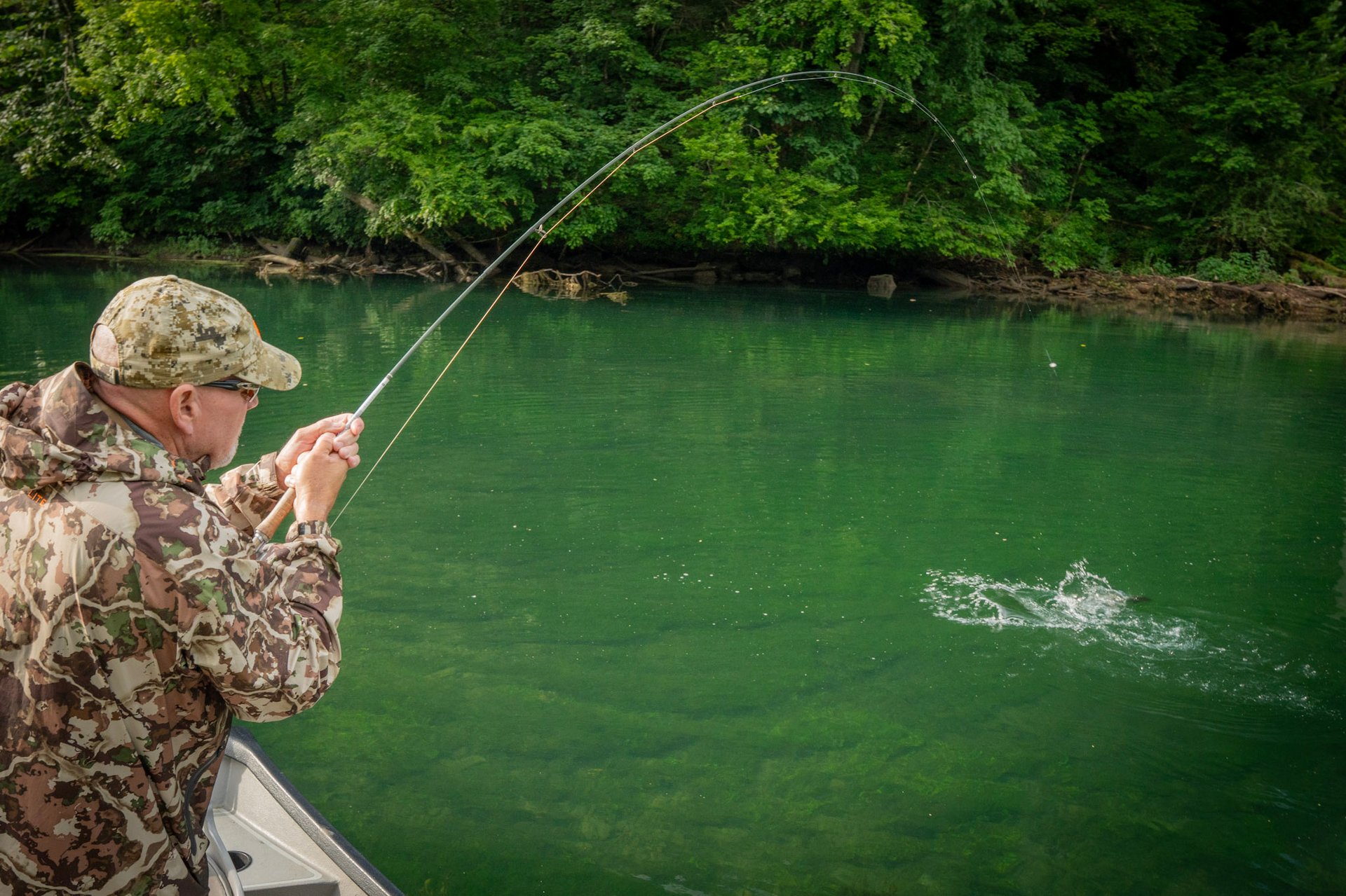 Fly Fishing techniques for summer fly fishing on the South Holston and Watauga River