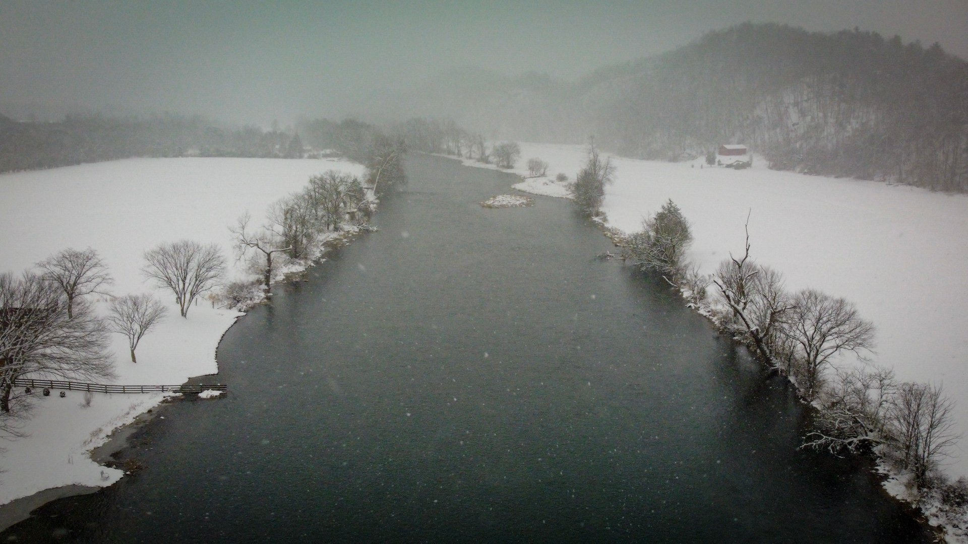 January fly fishing on the South Holston River