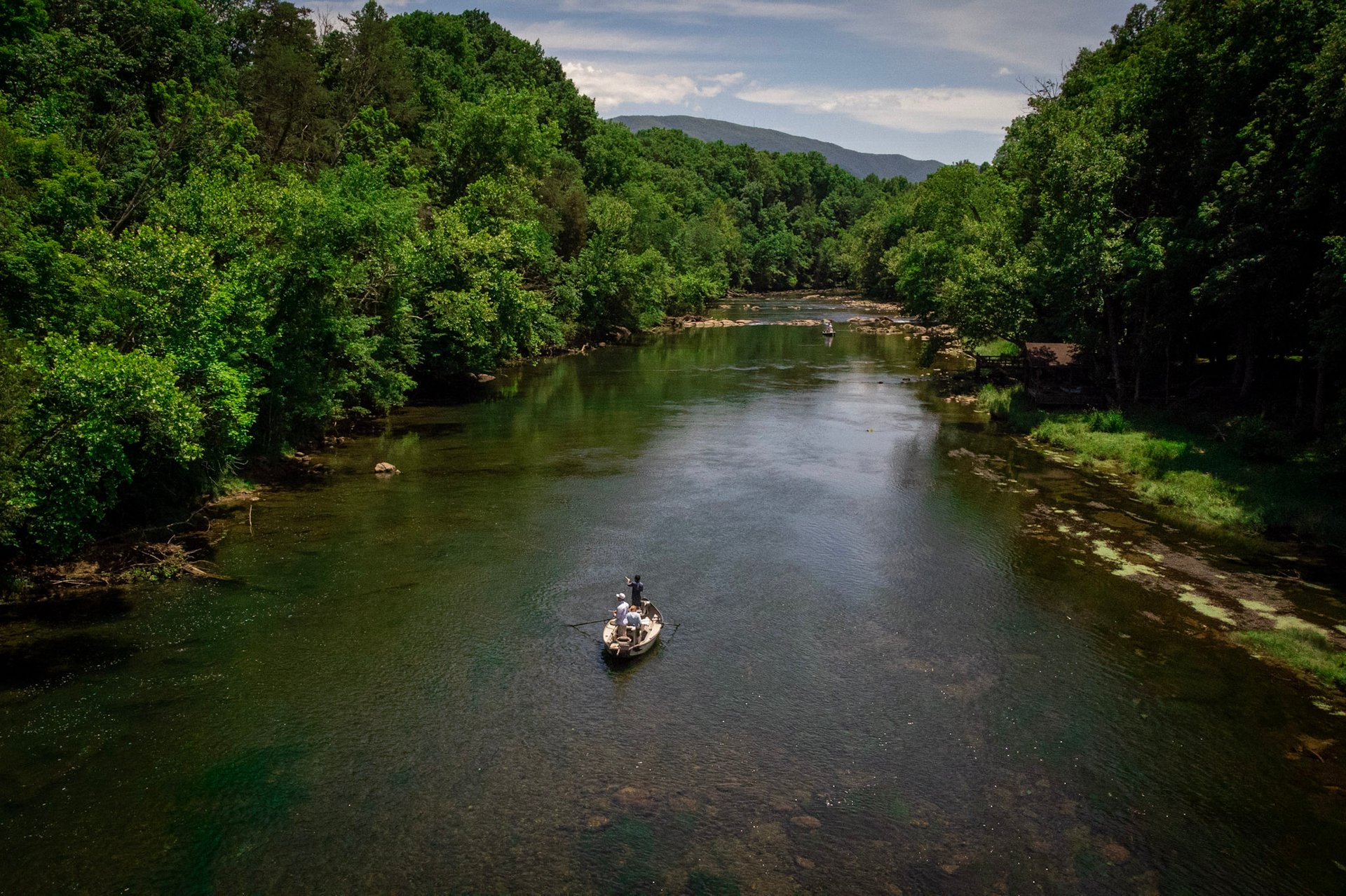 June on the South Holston River in Tennessee.
