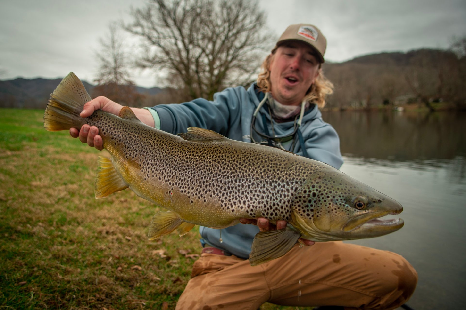 John Stunkard Huge 30" brown trout