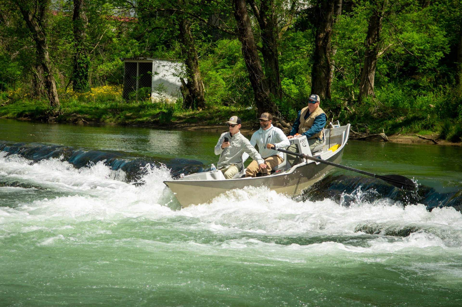 Spring time on the Watauga River is an awesome time.