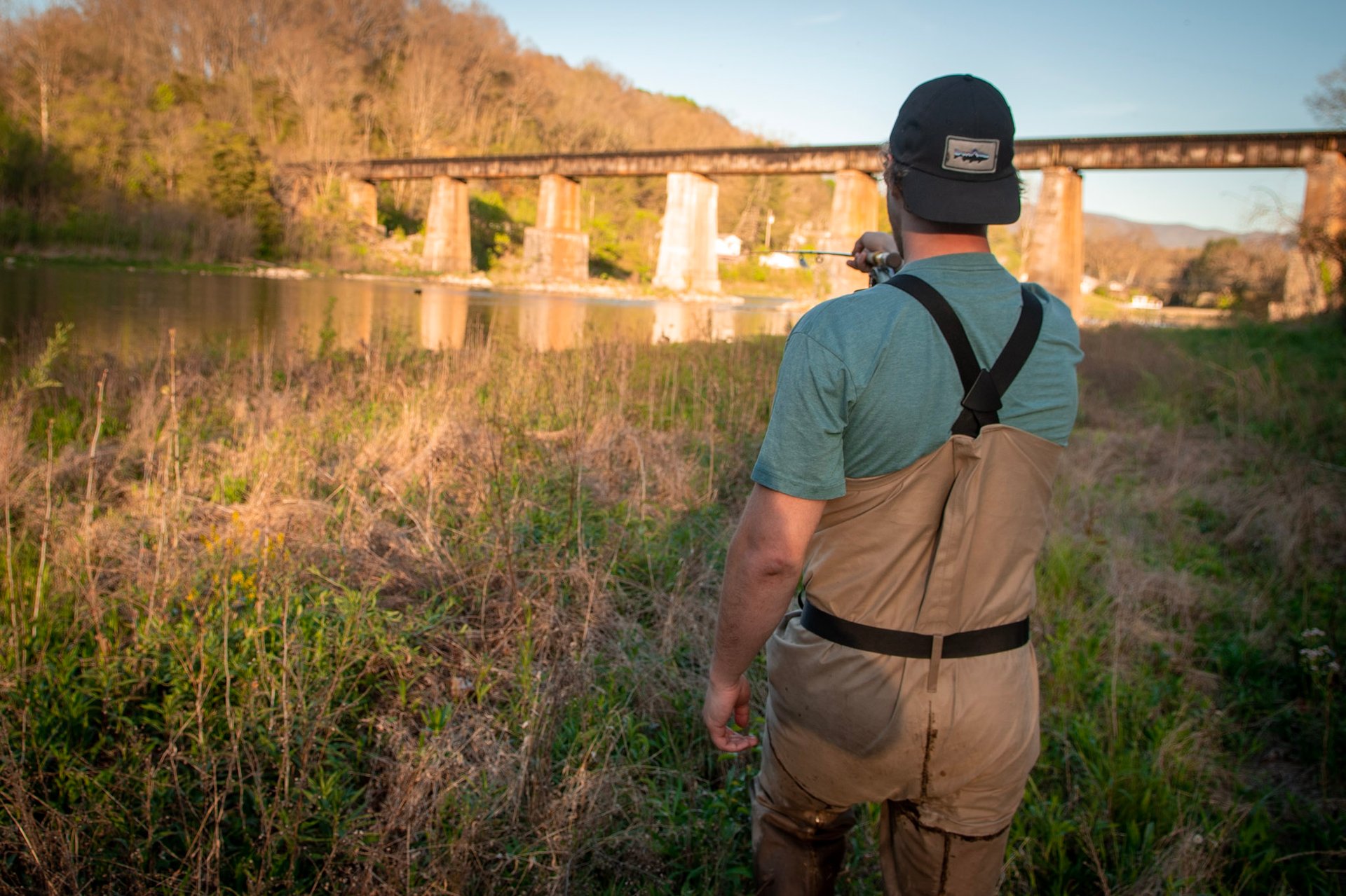 Wade Fishing South Holston River