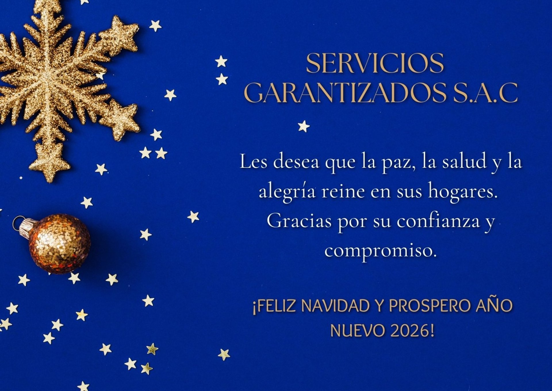 servgarsac, Feliz Navidad