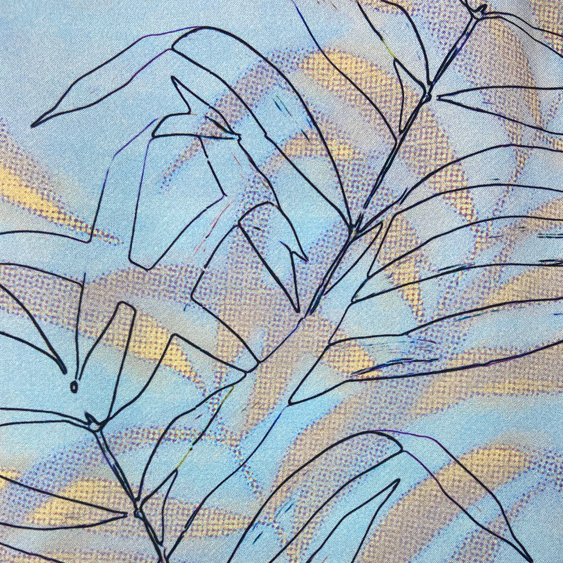 black and white bed linen