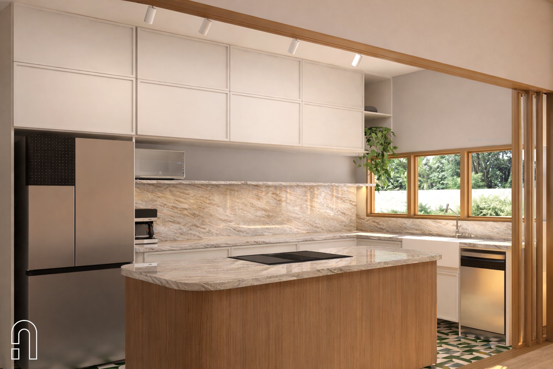 black and white bed linen